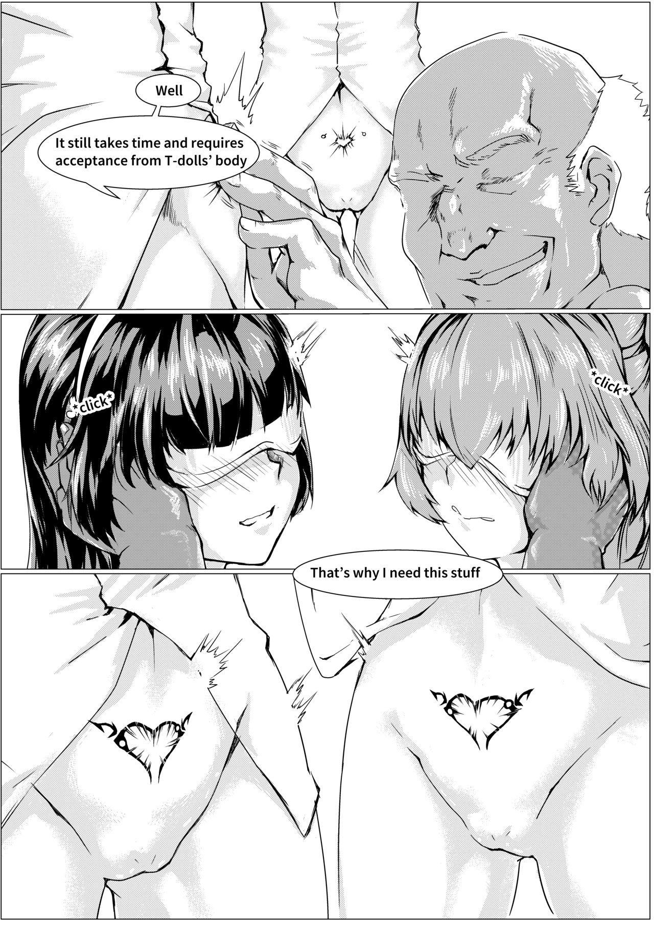 [tangent3625] T-Dolls only Function Identification Tattoo (Girls' Frontline) [Digital] [English] image number 9