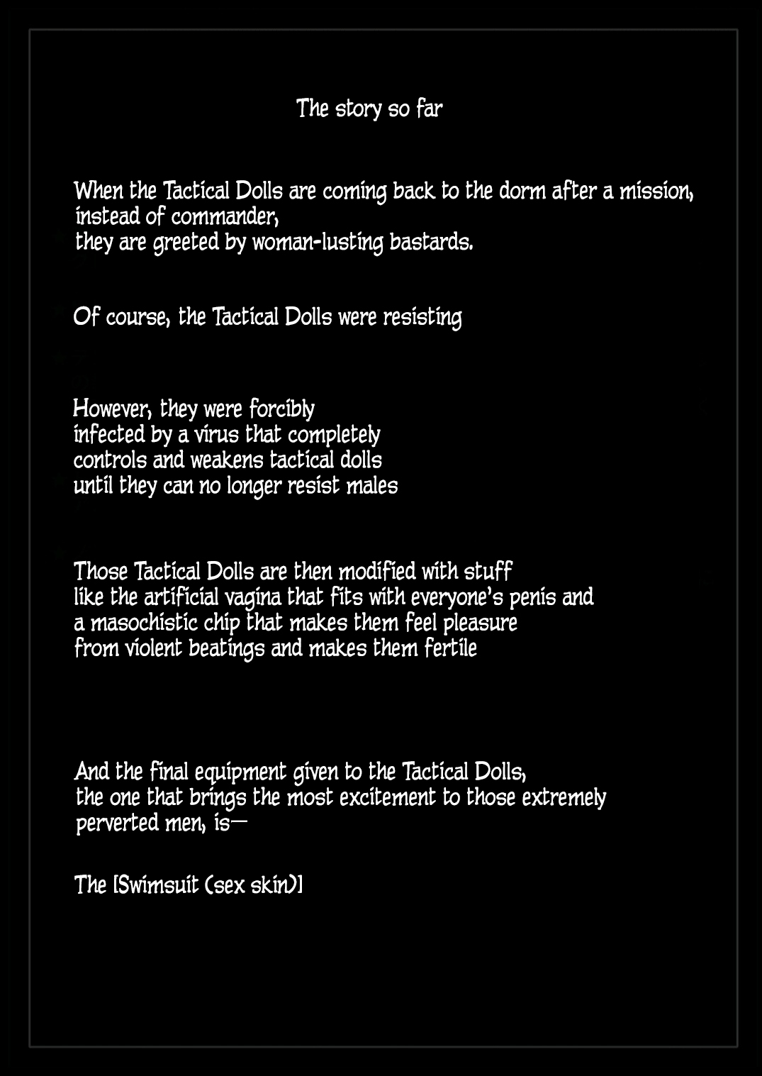 [Circle swimmy (aiuti01)] Hoshi 5 Hand Gun ga Sex Skin o Kiserarete Love Doll Mission o Shiirrareru Hon (Girls' Frontline) [English] [DKKMD Translations] [Digital] изображение № 2