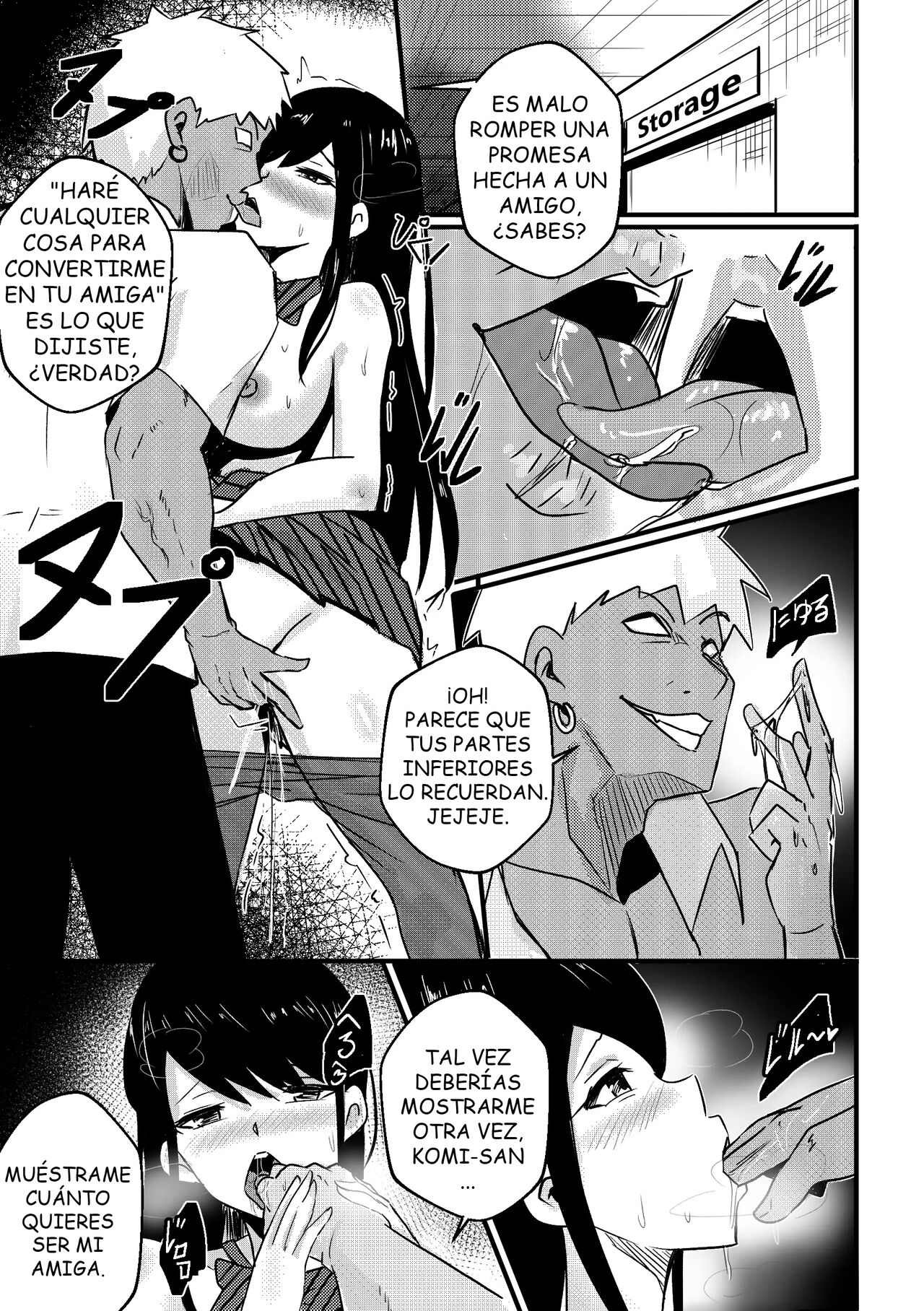 [Merkonig] B-trayal 37 + Extras (Komi-san wa, Komyushou desu.) [Spanish] [EL LLANERO SOLITARIO] [Decensored] numero di immagine  4