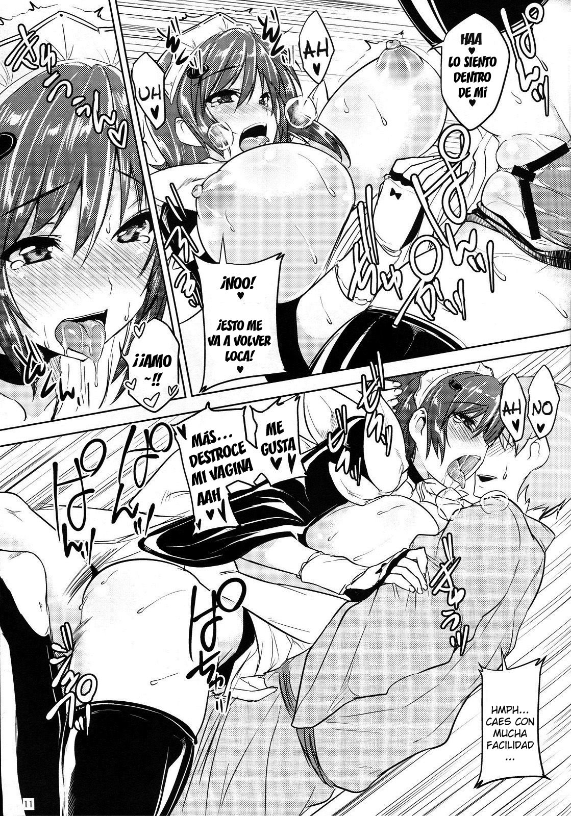 (C81) [Takumiya (Goban)] Tsuru no Ongaeshi (Samurai Spirits) [Spanish] {Lanerte} Bildnummer 10