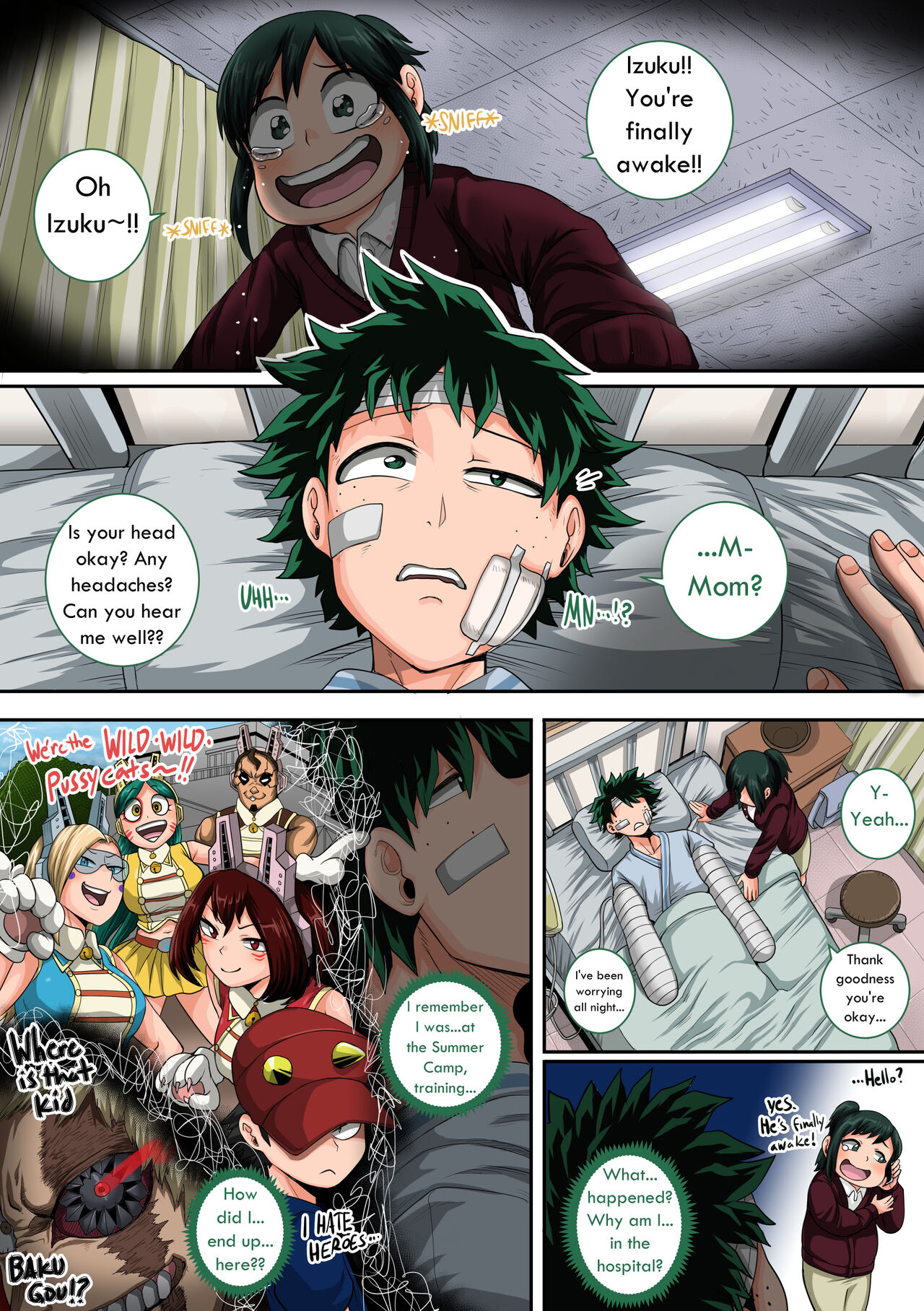 Boku No Harem Academia Chapter 8 (Part 1) image number 4