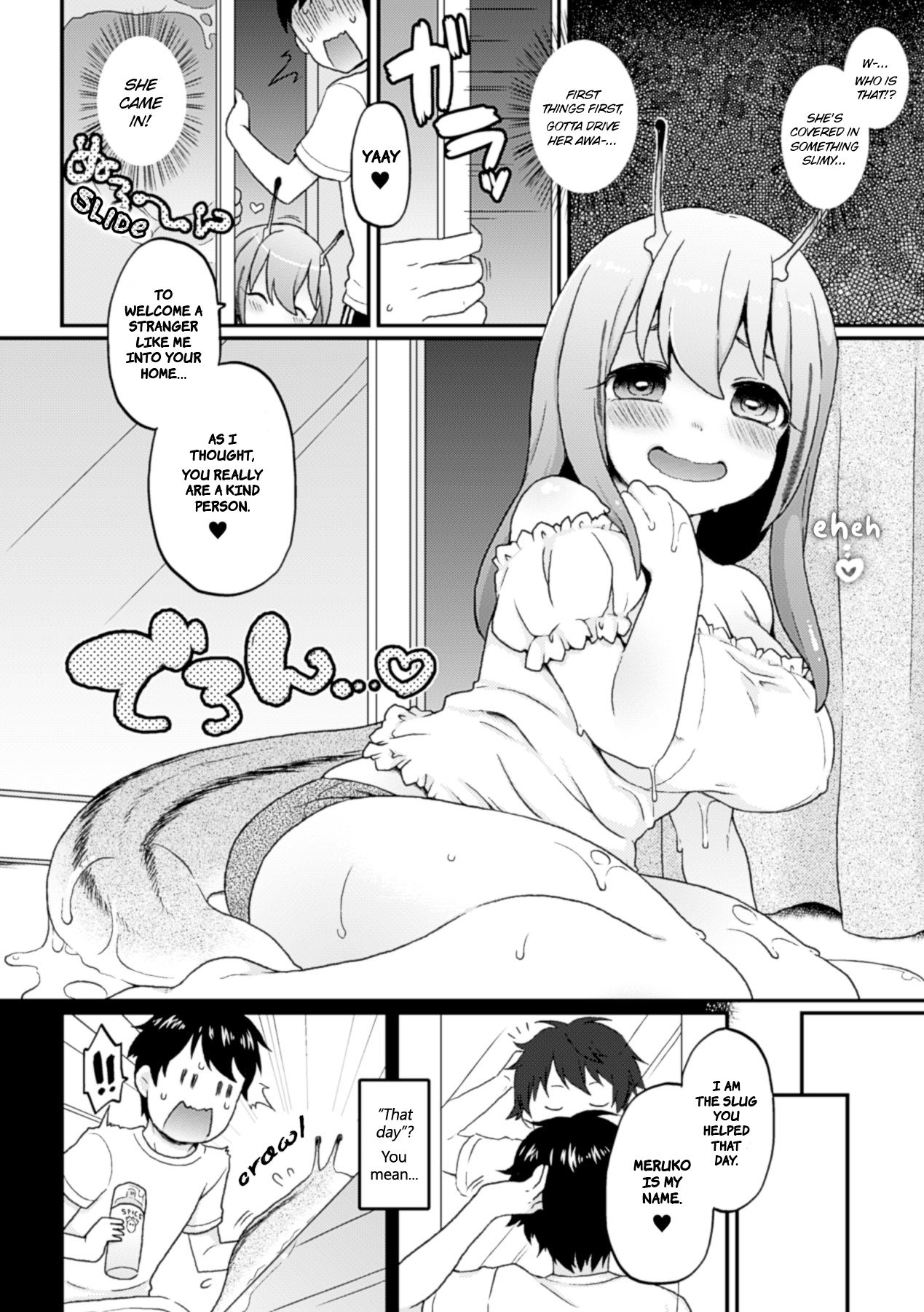 [Majoccoid] Meruko's Repayment | Meruko no Ongaeshi (Bessatsu Comic Unreal Monster Musume Paradise Vol. 6) [English] [Nanda Sore Scans] изображение № 2