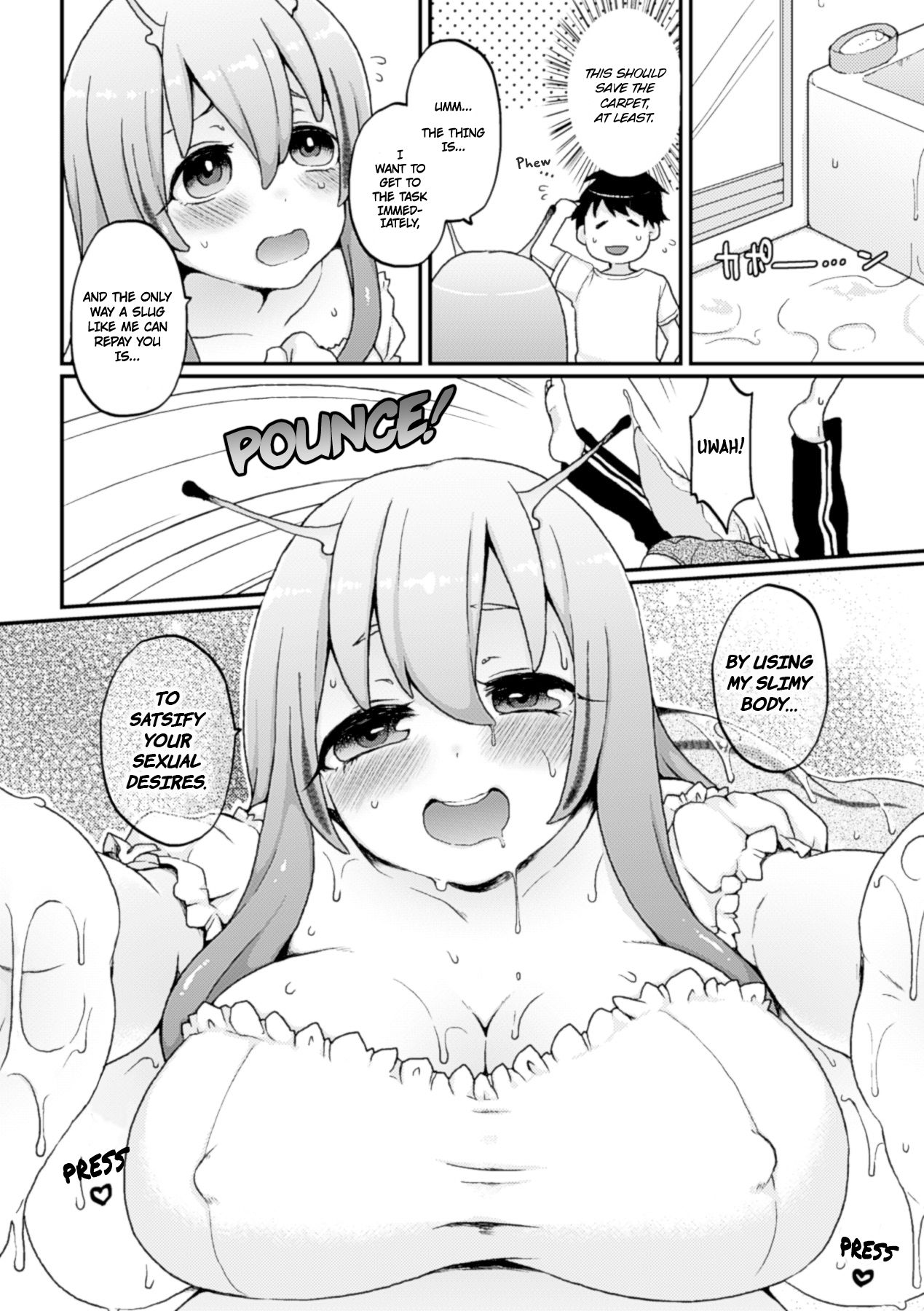 [Majoccoid] Meruko's Repayment | Meruko no Ongaeshi (Bessatsu Comic Unreal Monster Musume Paradise Vol. 6) [English] [Nanda Sore Scans] изображение № 4