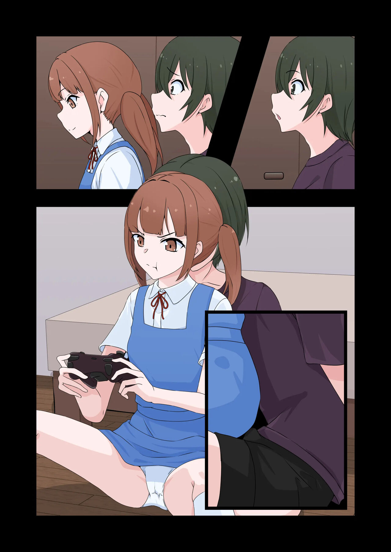 [Doujin Shimei (Zendamakin)] Kanojo no Imouto ni Peniban de Mesuochi saserareta Boku | 여친의 여동생에게 페니반으로 암컷타락한 나 [Korean] numero di immagine  34