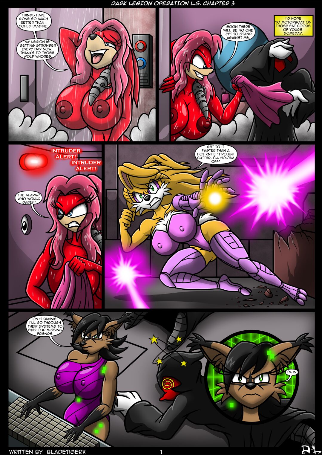 (Bladetigerx/DarkLamprey) Dark Legion: Operastion L.S. (Part 1-4) (Ongoing) 图片编号 13