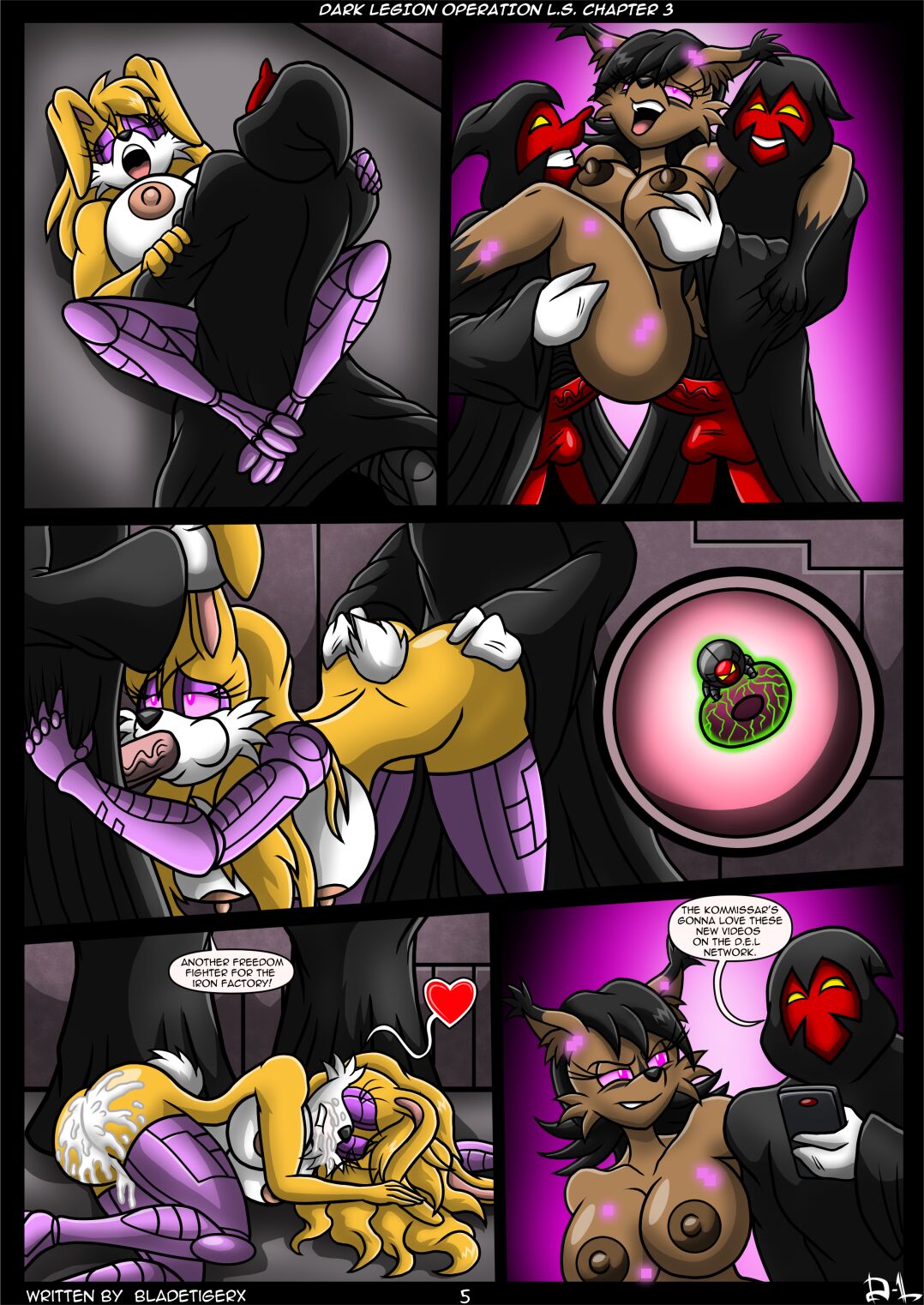 (Bladetigerx/DarkLamprey) Dark Legion: Operastion L.S. (Part 1-4) (Ongoing) 图片编号 17