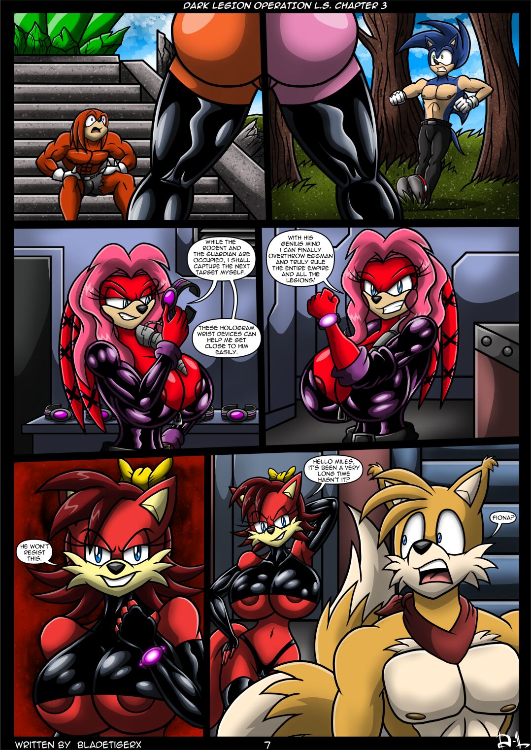 (Bladetigerx/DarkLamprey) Dark Legion: Operastion L.S. (Part 1-4) (Ongoing) 图片编号 19