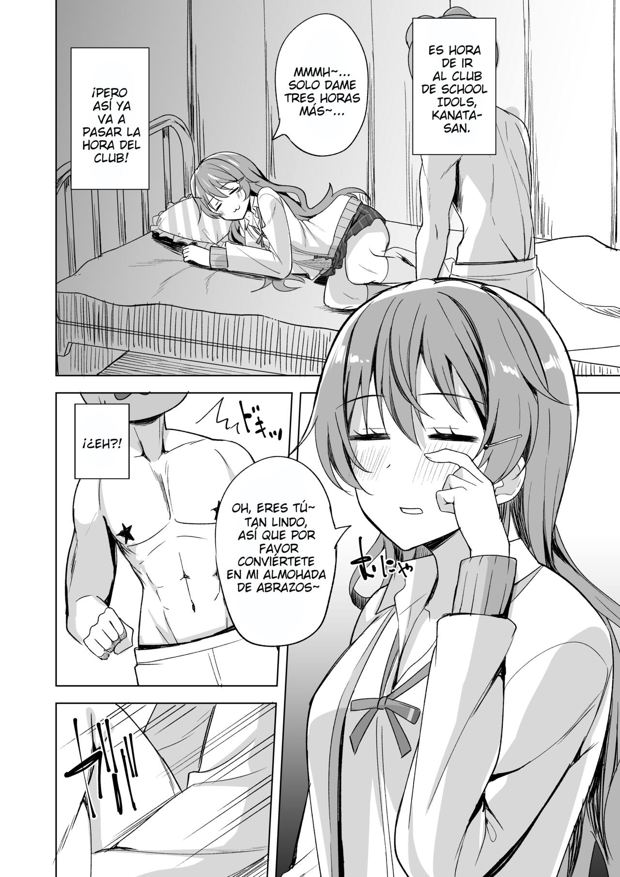 [Enokoro Kurage (NOSA)] Nemuri Hime no Yuuwaku | La tentación de la bella durmiente (Love Live! Nijigasaki High School Idol Club) [Spanish] [ＭΛＸ] [Digital] 이미지 번호 3