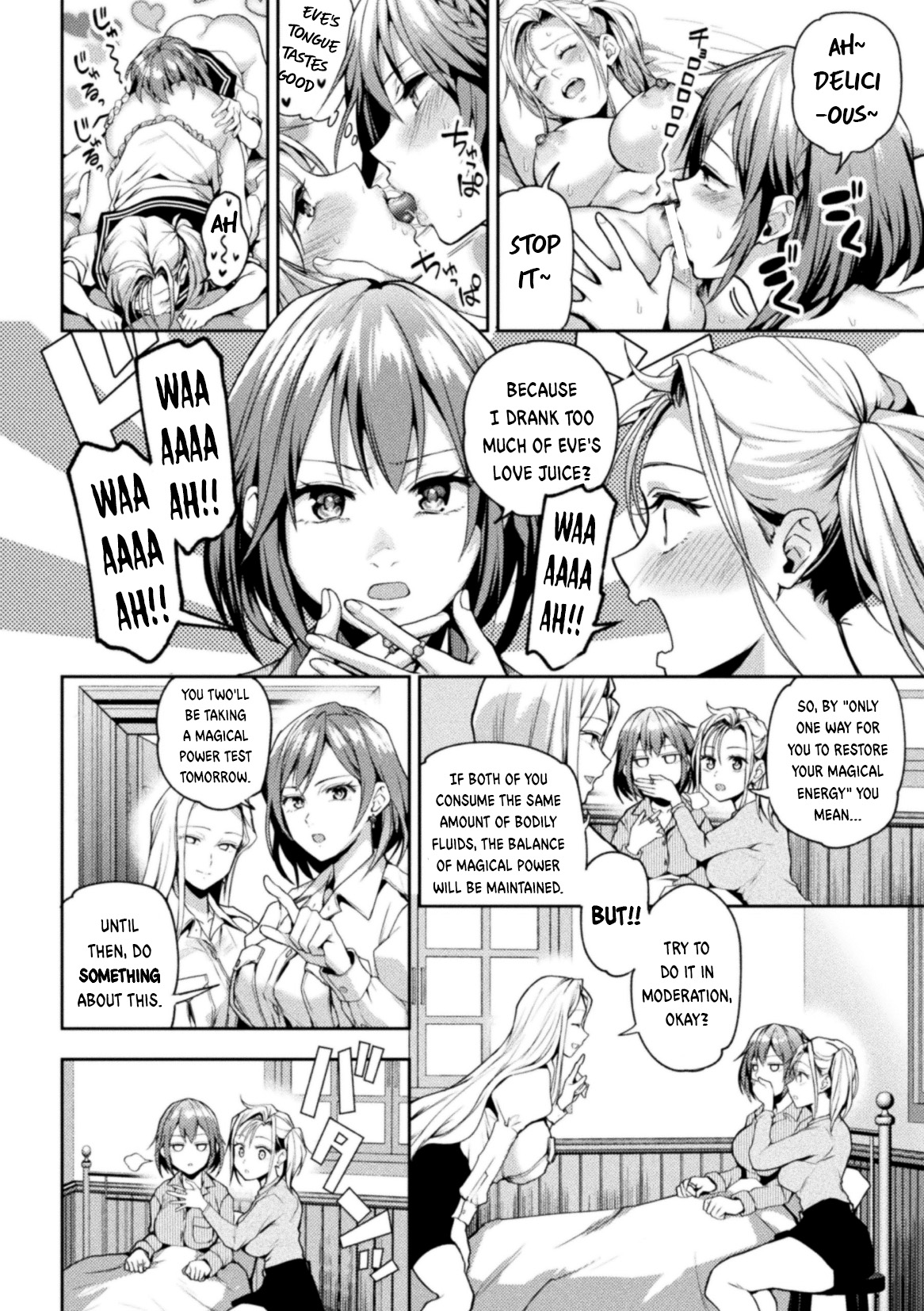 [Nagashiro Rouge] When Magical Girls Kiss Chapter 1-3(END)| Eigyou Mahou Shoujo ga Kiss Shitara Chapter 1-3(END) изображение № 62