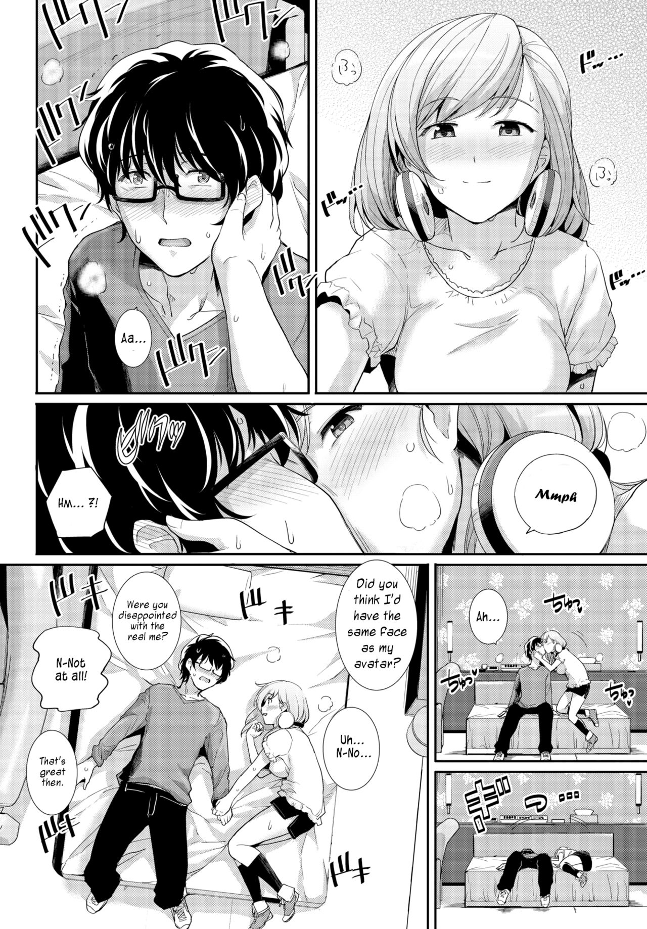 [Harukichi] Online Marriage (COMIC BAVEL 2018-10) [English] [#NotActuallyVisualNovelTalk] [Digital] изображение № 4