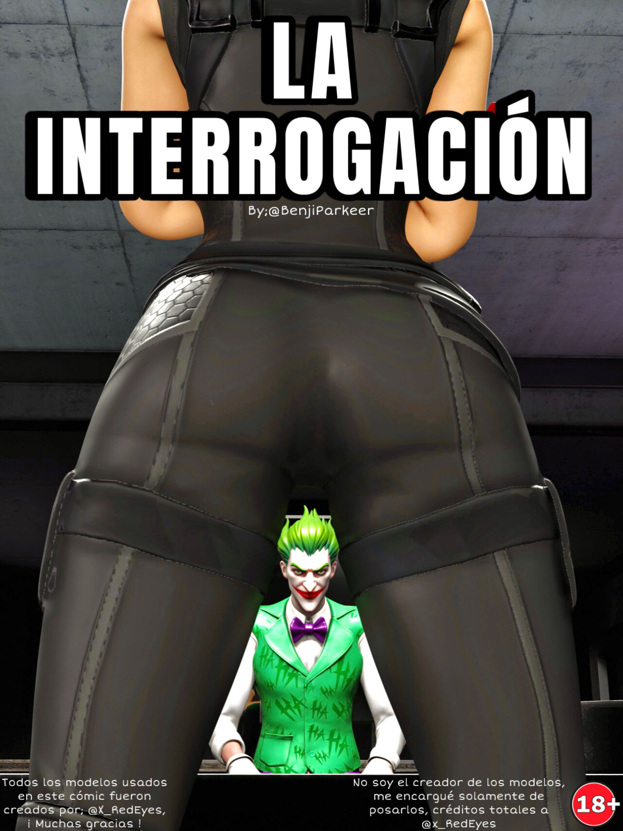 LA INTERROGACIÓN (Joker x Black Widow) by;@BenjiParkeer numero di immagine  1