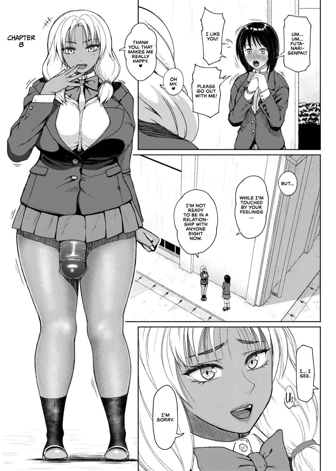 [ray-raw (Nobuhiro)] Futanari Bitch Gal wa Suki desu ka? Arc 8 Mom's Past [English] [CulturedCommissions] Bildnummer 1