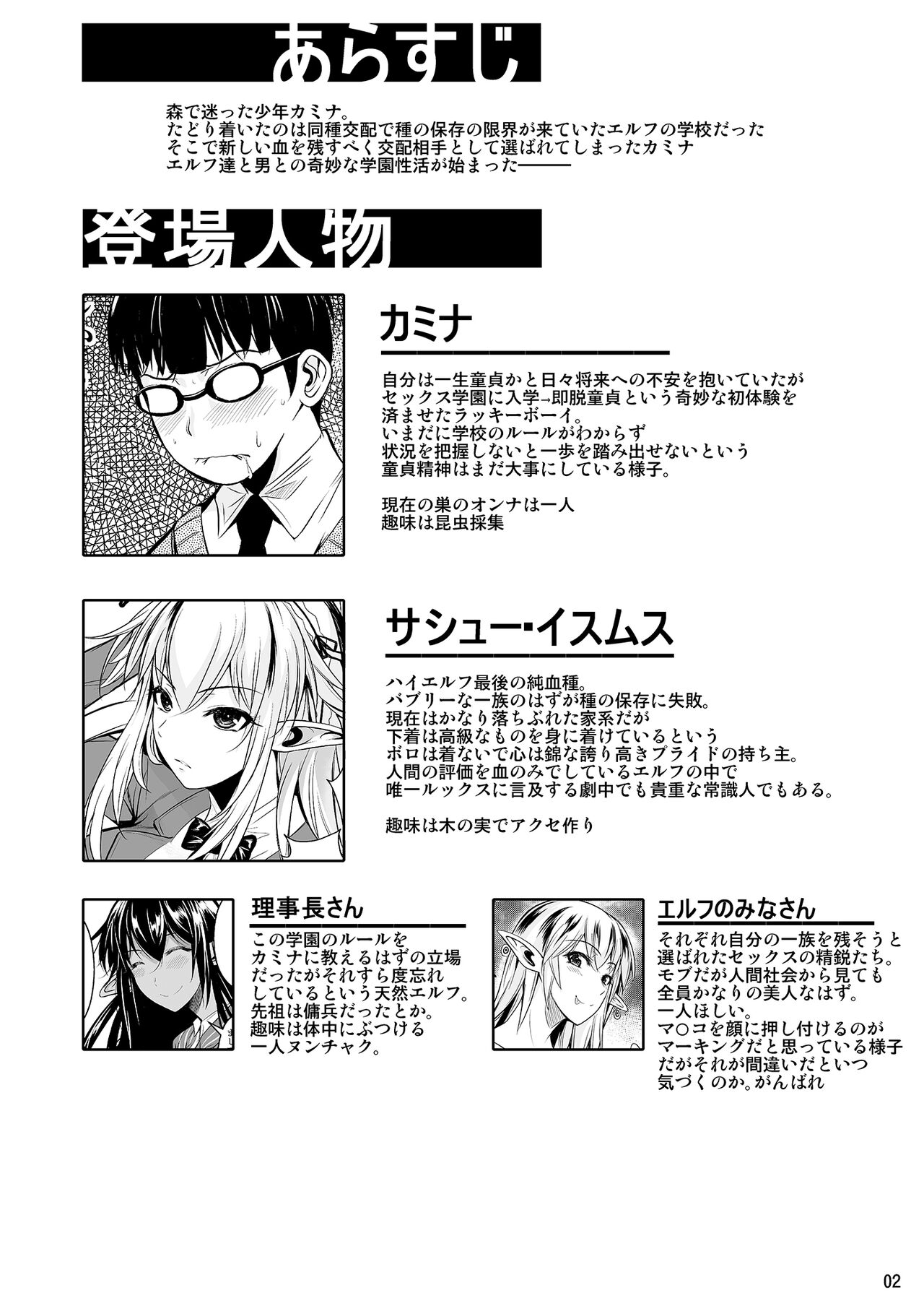 (C88) [Shoot The Moon (Fuetakishi)] High Elf × High School Haku [Digital] 图片编号 3