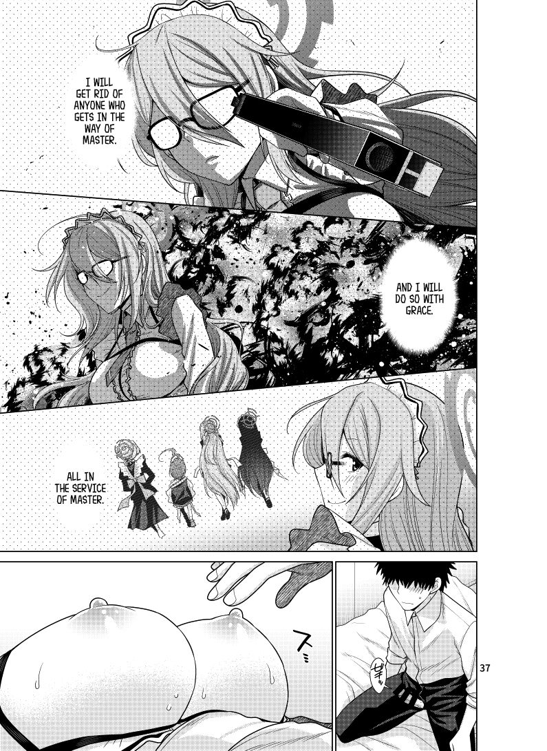 [CRIMSON GROUND (Miyashiro Sousuke)] Inbi ni Gohoushi Itashimasu (Blue Archive) [English] [Tea Party Scans] [Digital] 图片编号 37