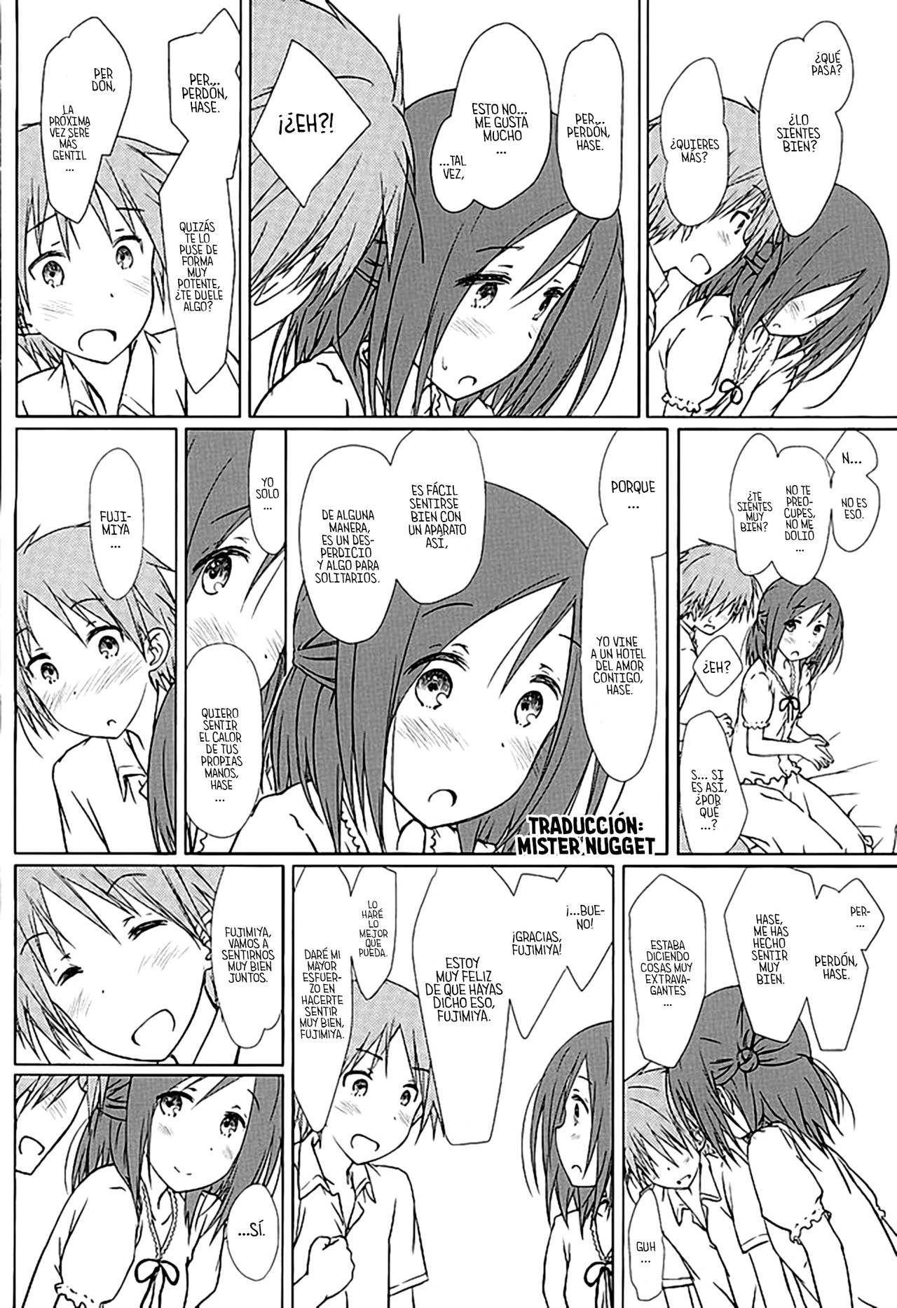 (C89) [SuperFlatLolinitron (Focke Wolf)] "Tomodachi to Kyuukei." (One Week Friends) [Spanish] [Mr. Nugget] numero di immagine  11