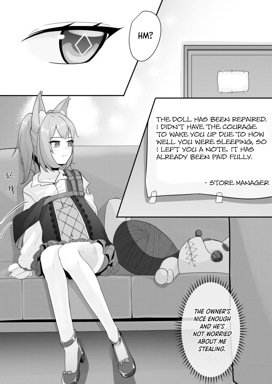 [Toumei] Shamare's Patching Time (Arknights) [English] [DKKMD Translations] изображение № 27