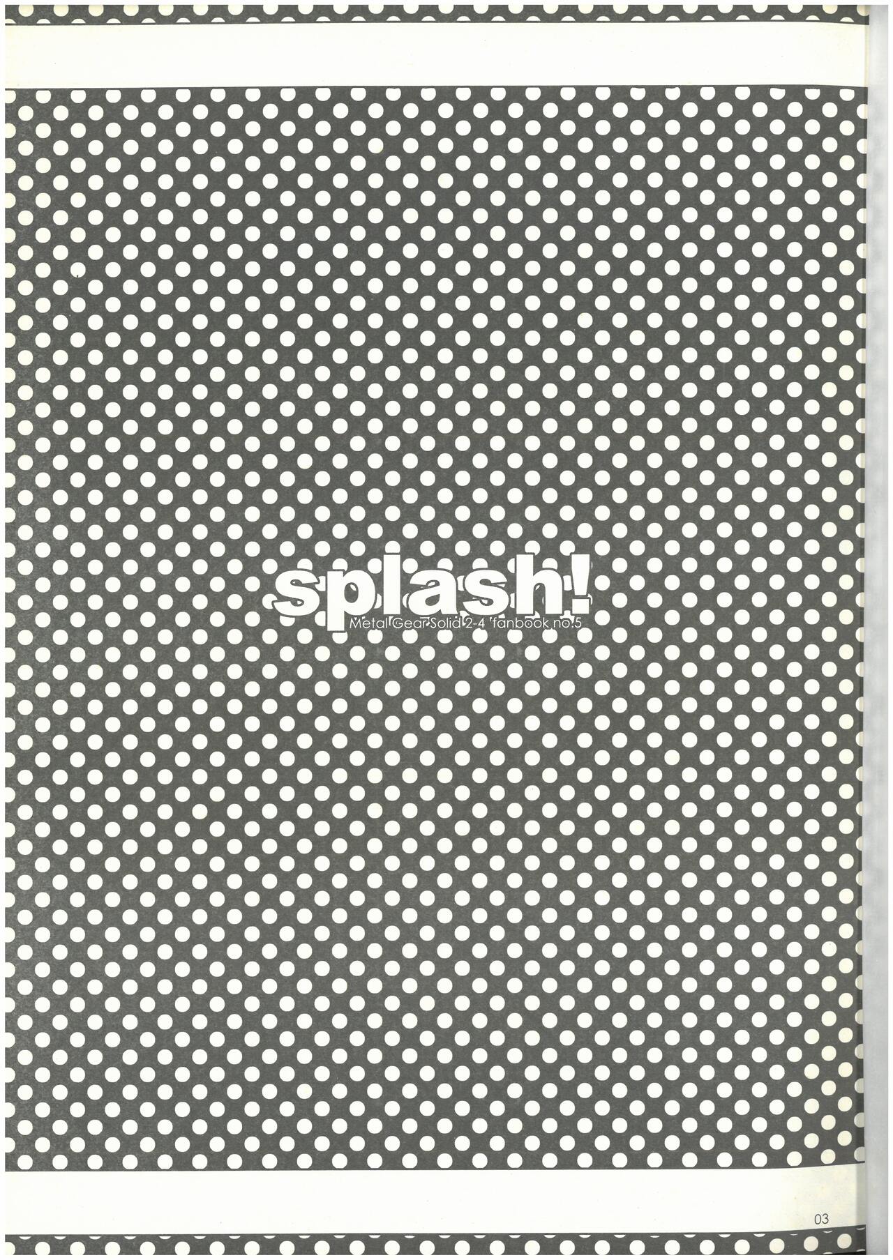 [MGS4][2009]Splash!  ショーコ （スネーク×雷電）  3M изображение № 2