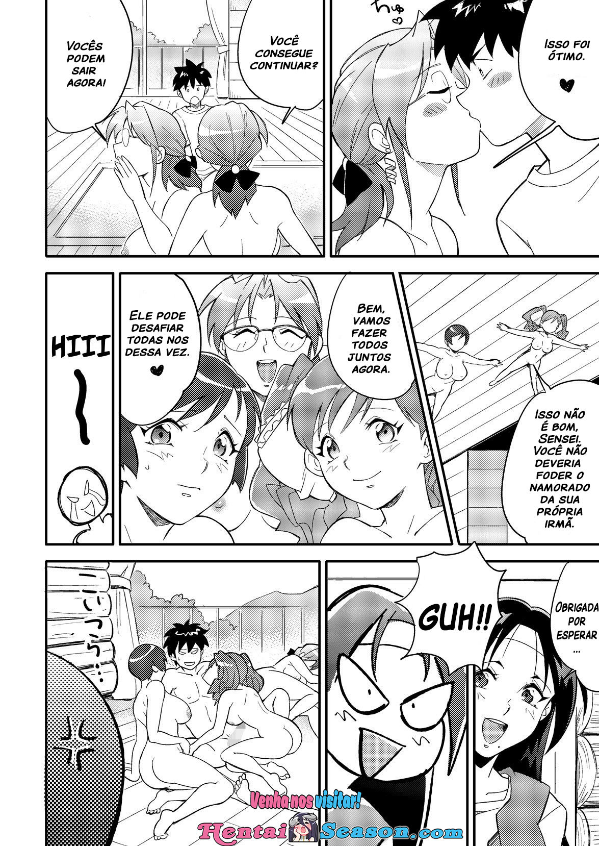 [ERONDON HEARTS (Engawa Suguru)] Katei Kyoushi ni Try (Super Real Mahjong) [Portuguese-BR] [Digital] numero di immagine  16