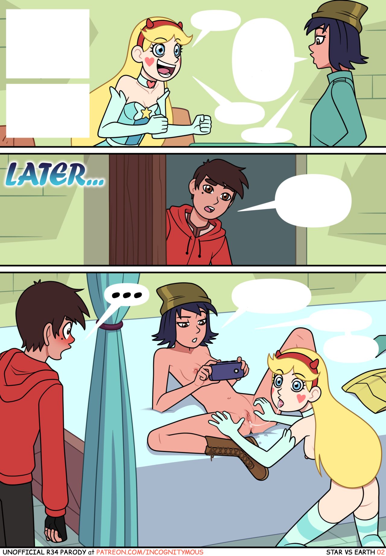 [Incognitymous] Star vs Earth  (no dialogue) imagen número 2