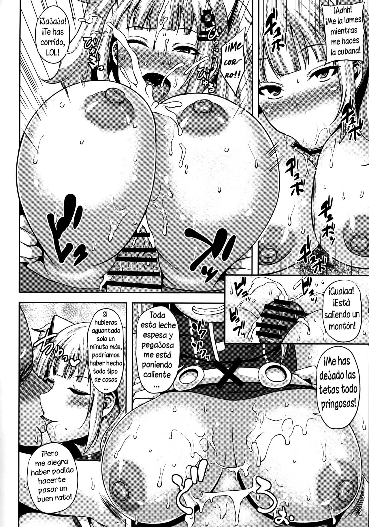(COMIC1☆13) [BONJin (Ozy)] Kaguya Luna no SugoTech Gaman Dekireba Nakadashi H (Kaguya Luna) [Spanish] [Solarismaximum] numero di immagine  11
