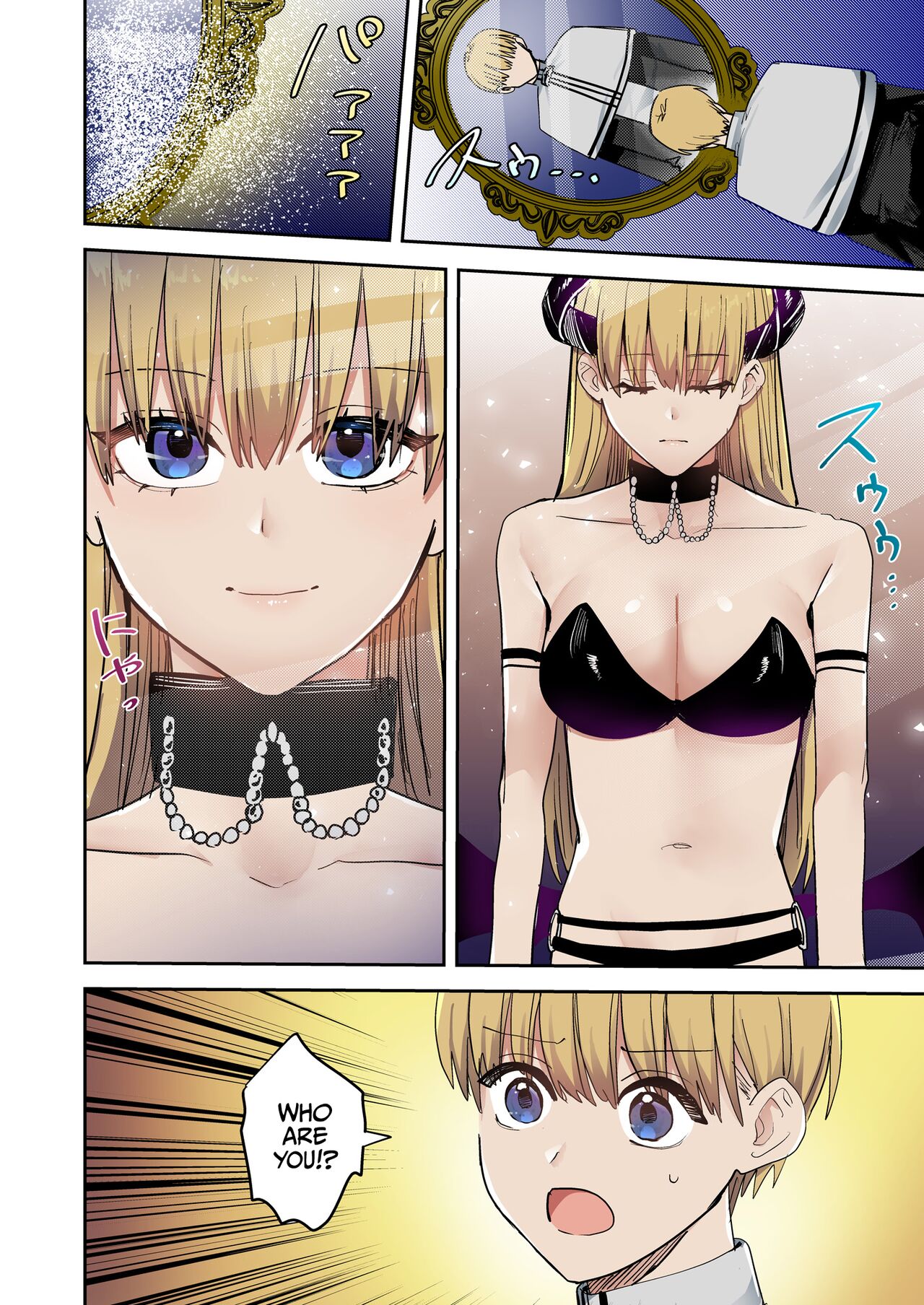 [TSF no F (Betty)] Kagami no Naka ni Utsuru no wa ~Inma ni Hanten shita Seishokusha~ | The One Reflected In The Mirror ~The Priest Who Gets Turned Into A Succubus~ [English] {Doujins.com} Bildnummer 3