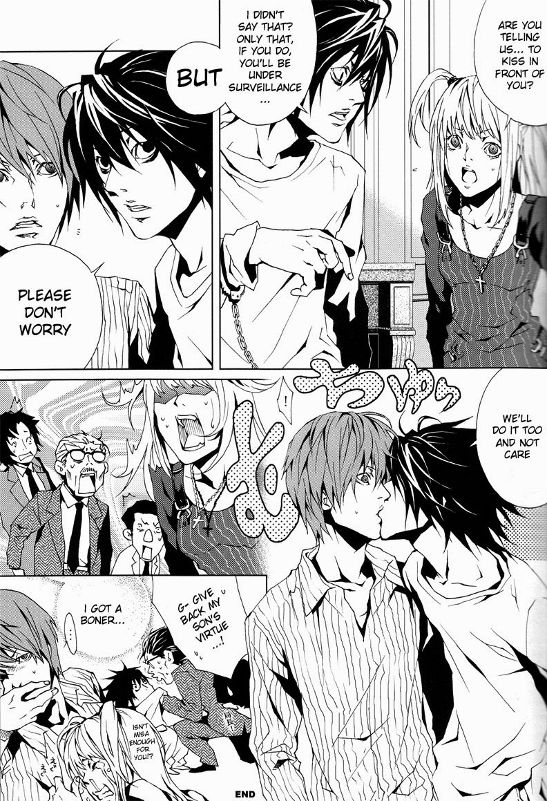 [FLAT (Fujino Akitsugu)] A World Without Love (Death Note) [English] [ebil_trio] numero di immagine  2