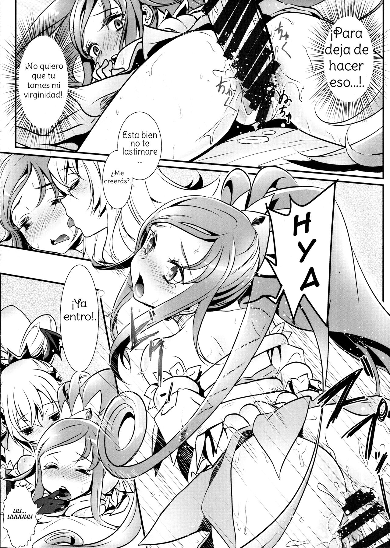 (C85) [Soramimi (Mytyl)] Jikochu- demo Ai wa Minagiru! | A Selfish, But Overflowing With Love! (Dokidoki! Precure) [Spanish] [Amaterasu] numero di immagine  13