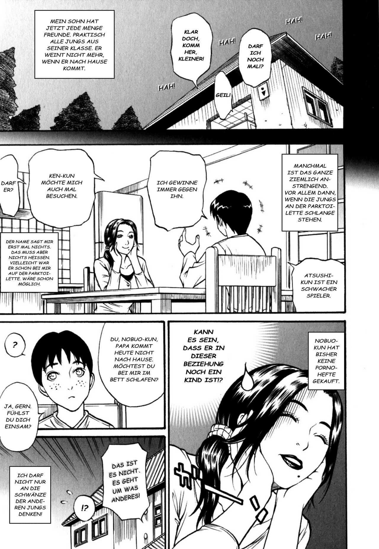 [Kitakata Kuniaki] Kahago na Mama-Eine übervorsichtige Mutter (Geki Yaba! Vol. 2 Nama Wa Dame Yo)[German][Centurion2] изображение № 13