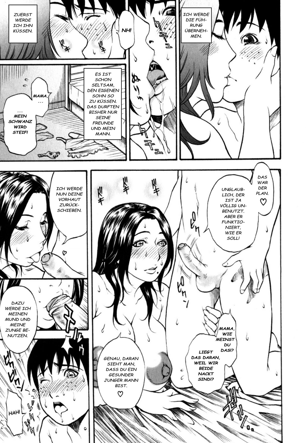 [Kitakata Kuniaki] Kahago na Mama-Eine übervorsichtige Mutter (Geki Yaba! Vol. 2 Nama Wa Dame Yo)[German][Centurion2] изображение № 15