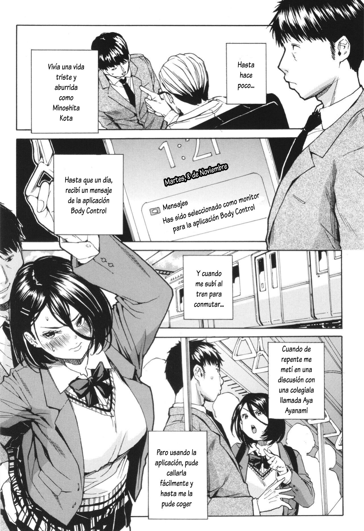 [Chiyou Yoyuchi] Body Control App Cap. 01-02 [Spanish] [Lovely Diablesse Scan] numero di immagine  48