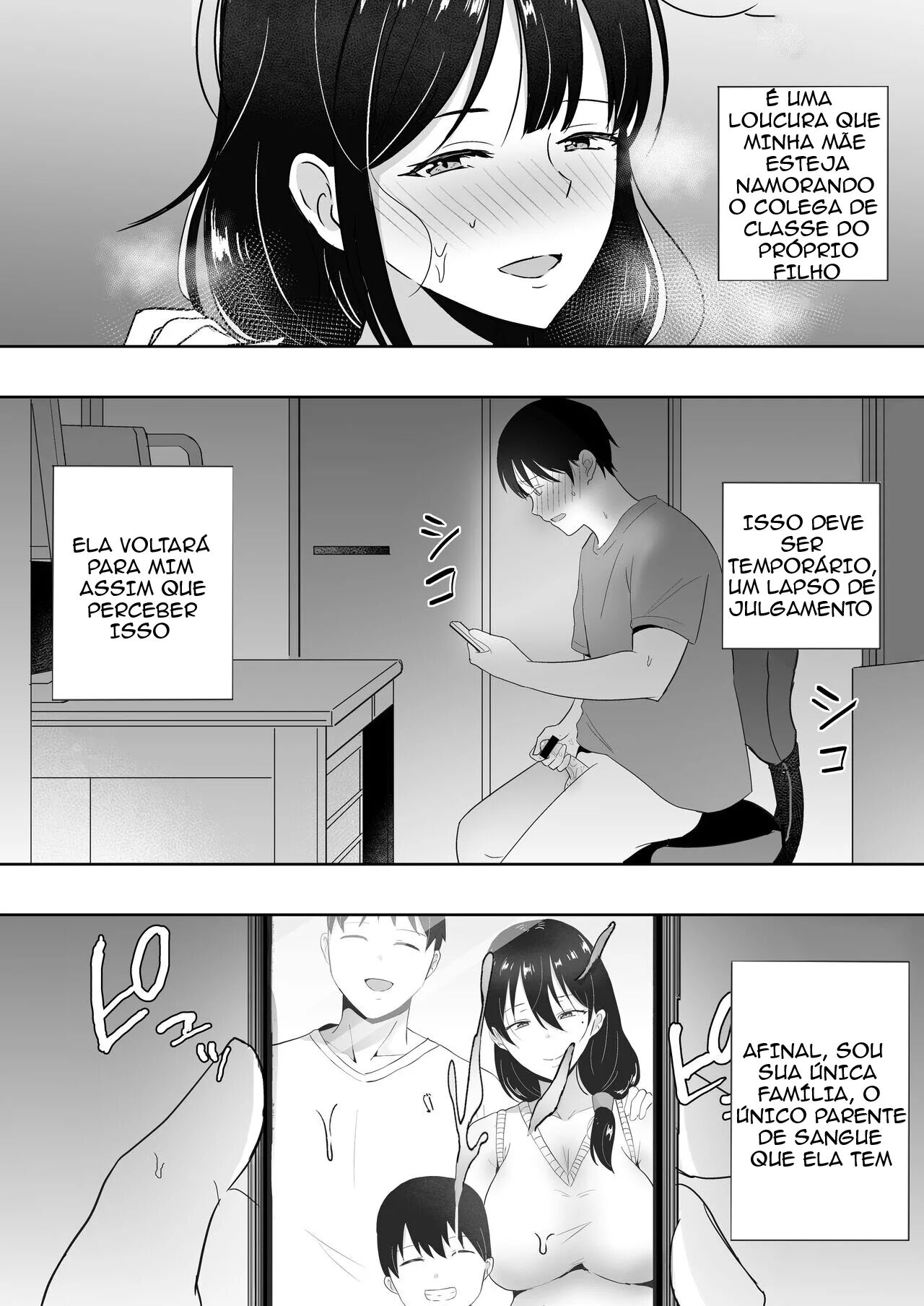 [tarobaumu] TomoKano Kaa-chan3 ~Daisuki na Hahaoya ga Akuyuu Chinpo ni Haramu made~ [Portuguese-BR] 이미지 번호 11