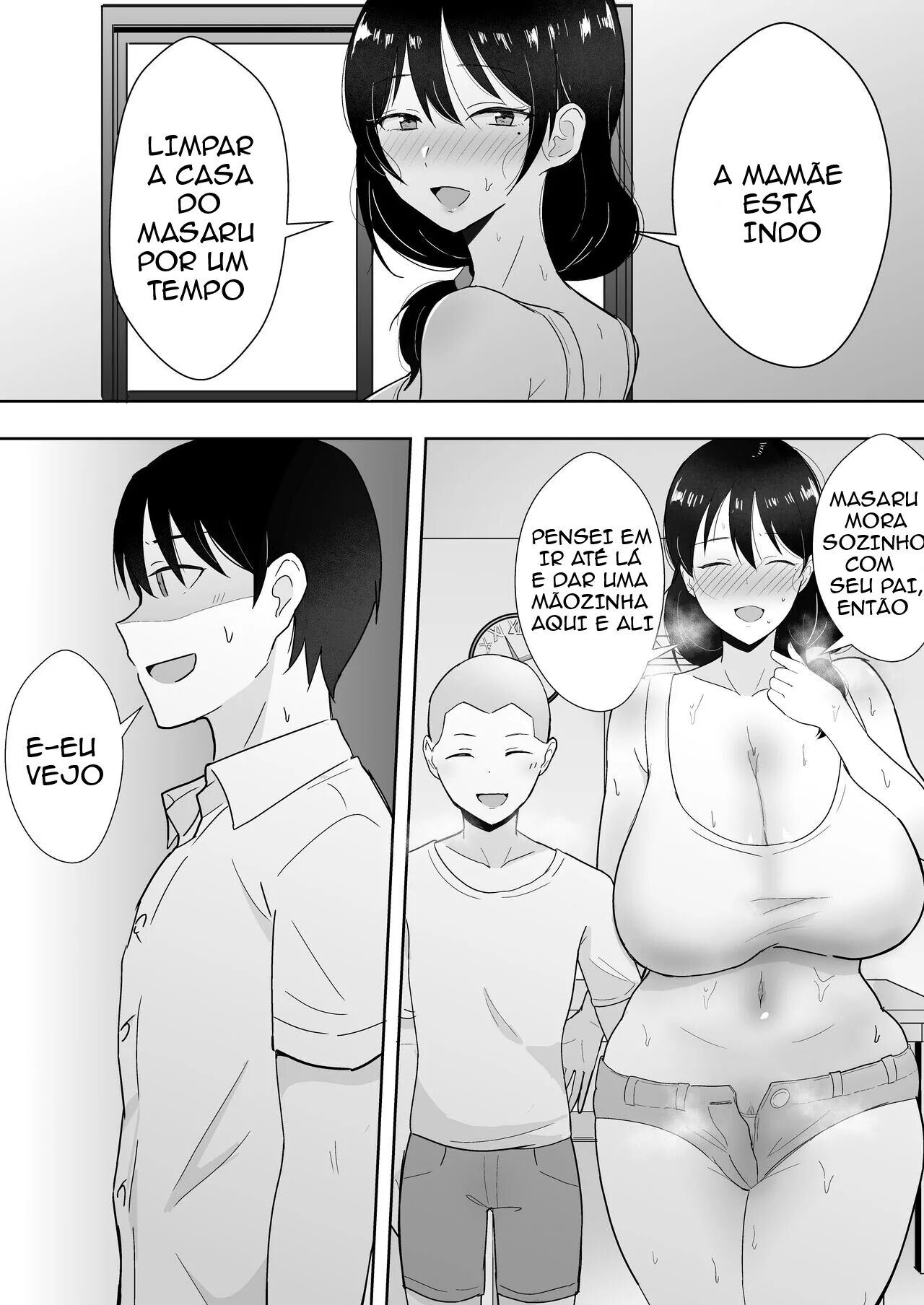 [tarobaumu] TomoKano Kaa-chan3 ~Daisuki na Hahaoya ga Akuyuu Chinpo ni Haramu made~ [Portuguese-BR] 이미지 번호 12