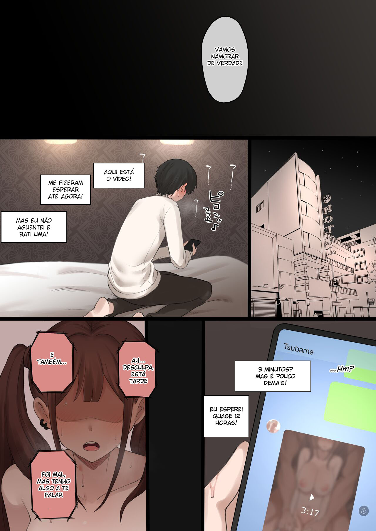 [Doushia (Terasu MC)] Boku no Netorase Seiheki ni Tsukiatte kureru Kanojo [Portuguese-BR] [Digital] 图片编号 37