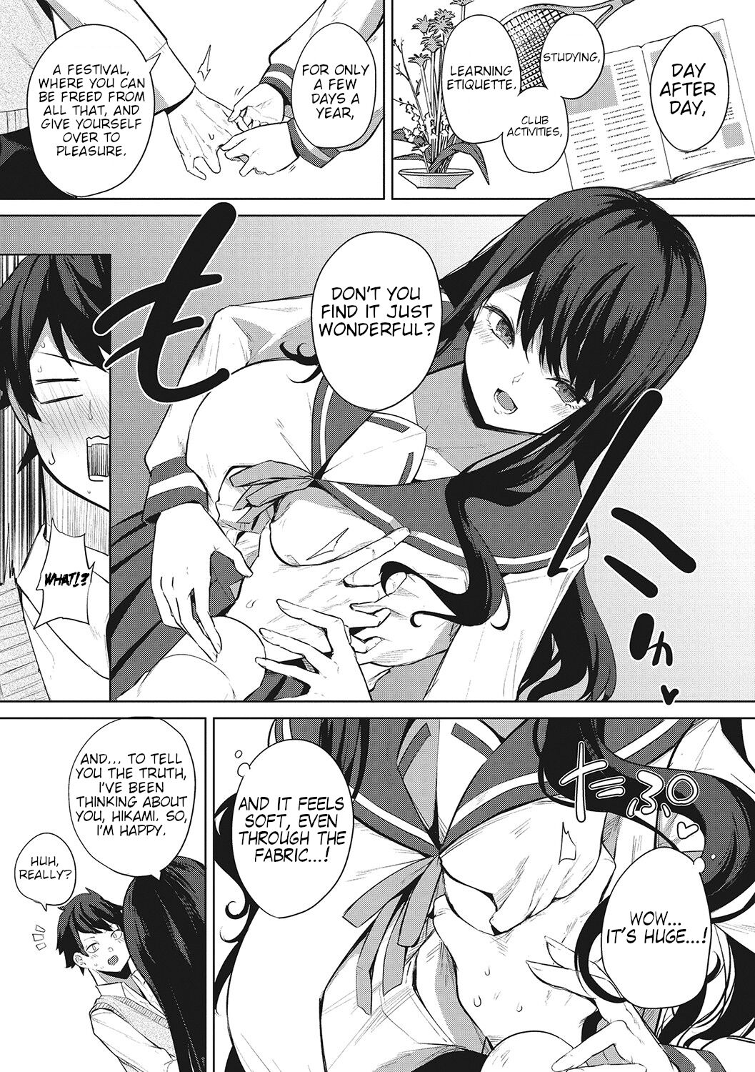 [Kurokawa Otogi] Amaterasu Jogakuin Bunkasai Ch. 1 | Amaterasu Girls' Academy Culture Festival Chapter 1 (COMIC HOTMILK 2021-03) [English] [Digital] imagen número 7