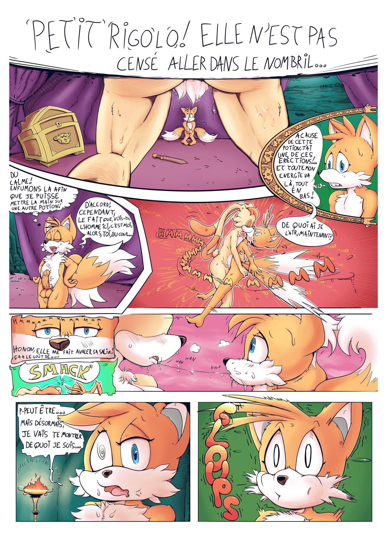 [Lecerf] [français] Vanilla Kidnap 2: Tails en paie le prix! (Sonic The Hedgehog) [french]  [Digital] numero di immagine  7