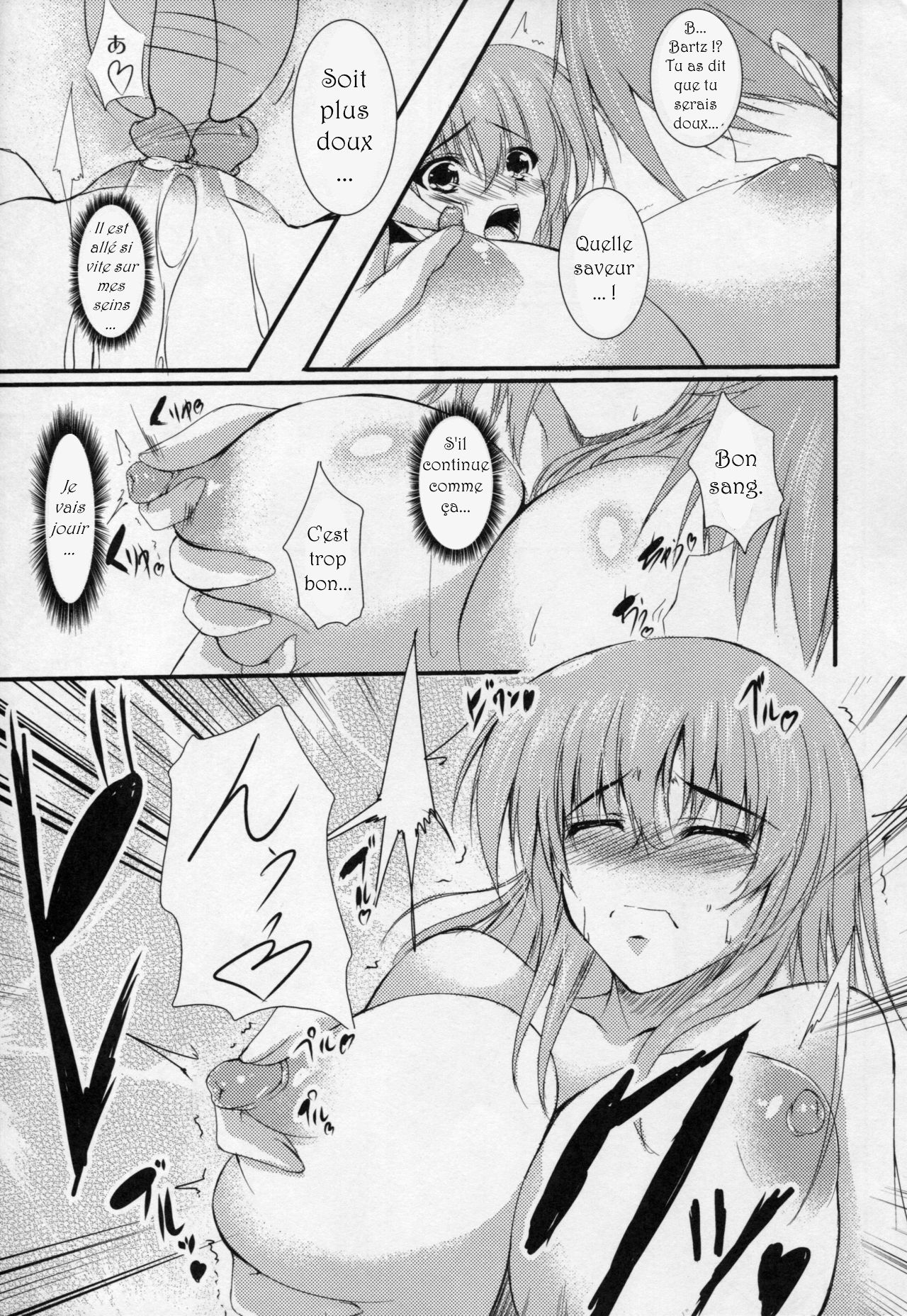 (C75) [SLASH (Mitsurugi Aoi)] return to lover/Le retour de l'amour (Final Fantasy V) [FR] 14eme image