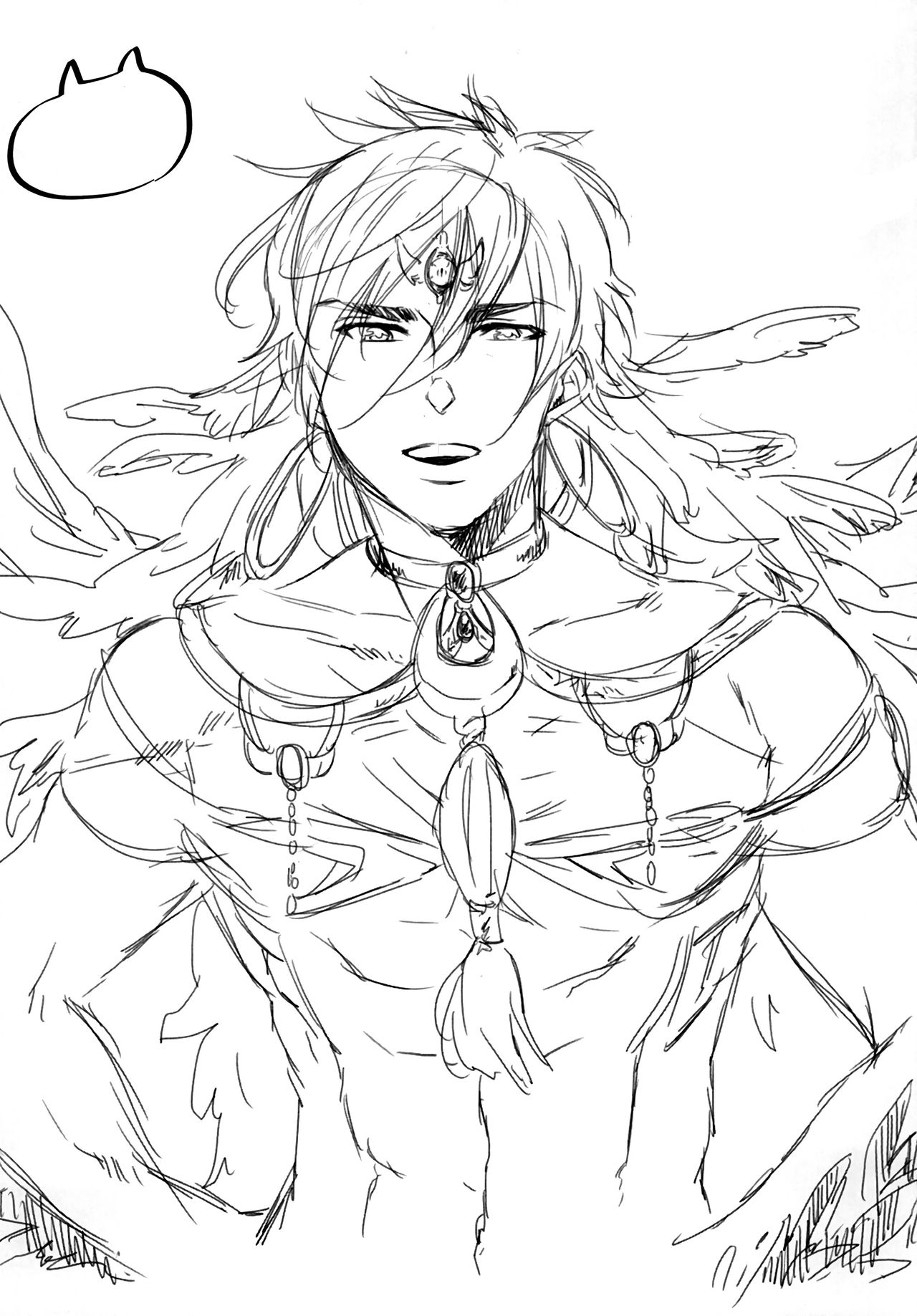 (C84) [Primavista (Hashimoto)] Hakutou (Magi) [Textless] imagen número 21