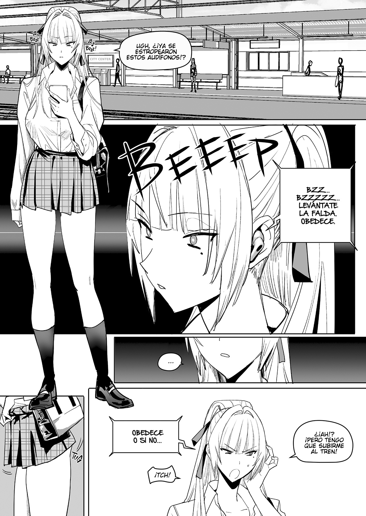 [Kokusan JK (Velzhe)] Zettai Meirei [Spanish] [Decensored] [Digital] imagen número 2