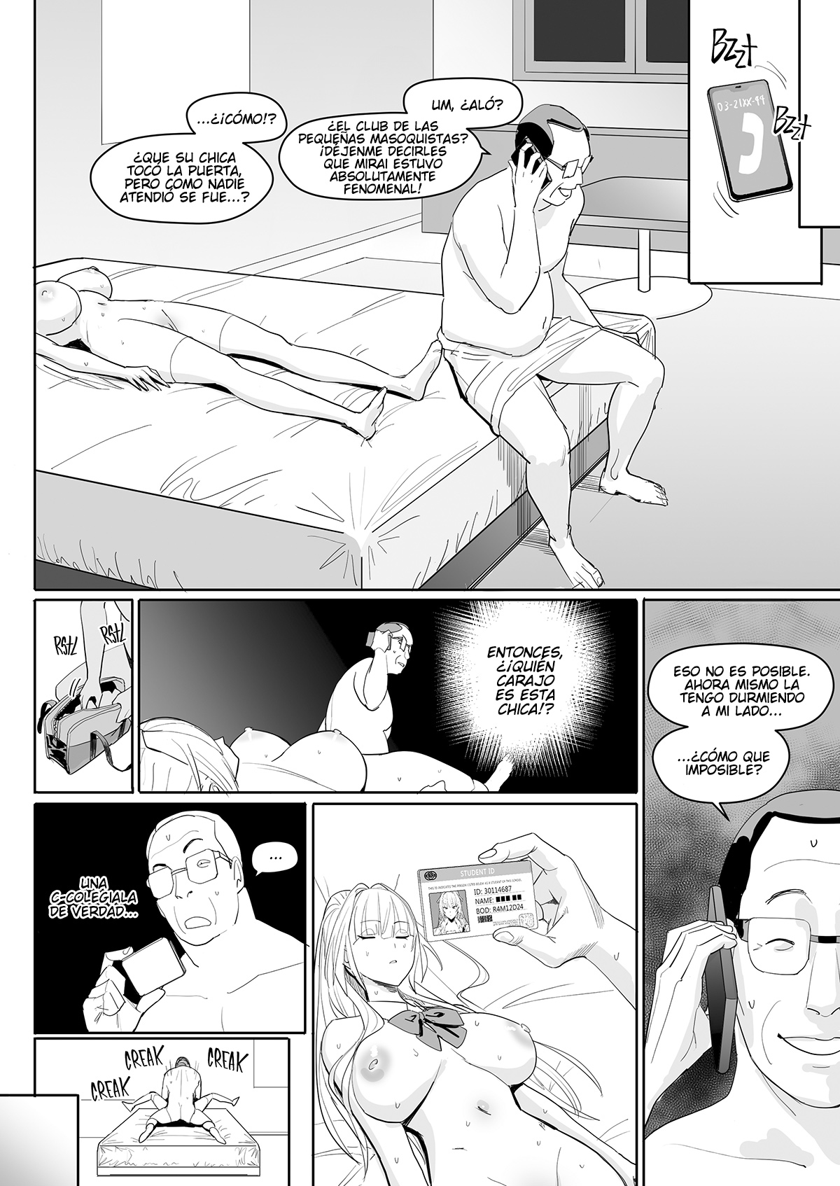 [Kokusan JK (Velzhe)] Zettai Meirei [Spanish] [Decensored] [Digital] imagen número 32