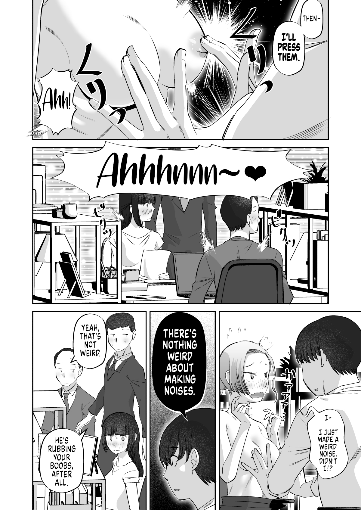 [Ono Kenuji] Oppai Sawattete Ii desu ka ne | Can I Rub Your Boobs? [English] 15eme image