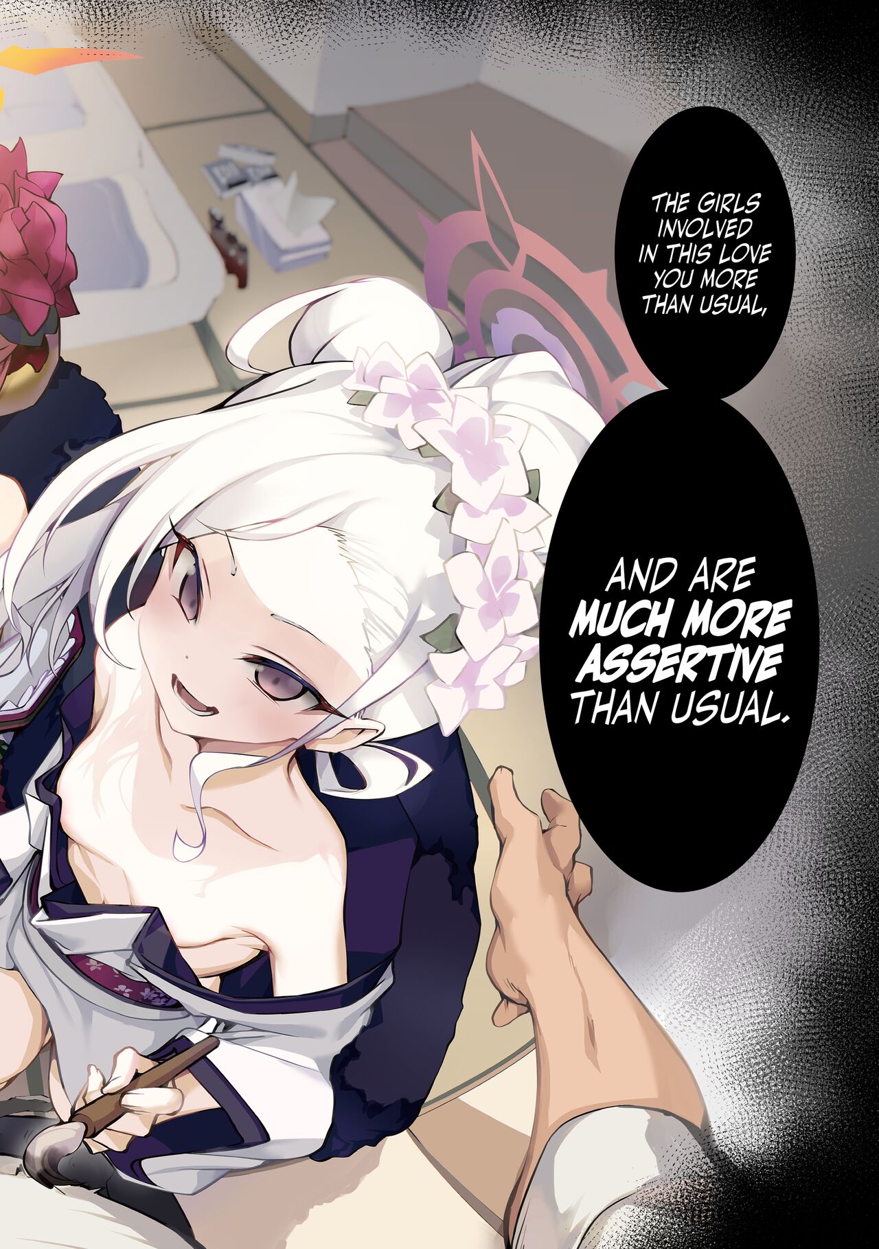 [Armadillo (Daiji)] Tamari ni Tamatta Seiyoku Uketomemasu Sensei no Koto ga Daisukidakara... Seishori Schedule Go-Youi Shimashita (Blue Archive) [English] [head empty] [Digital] 画像番号 12