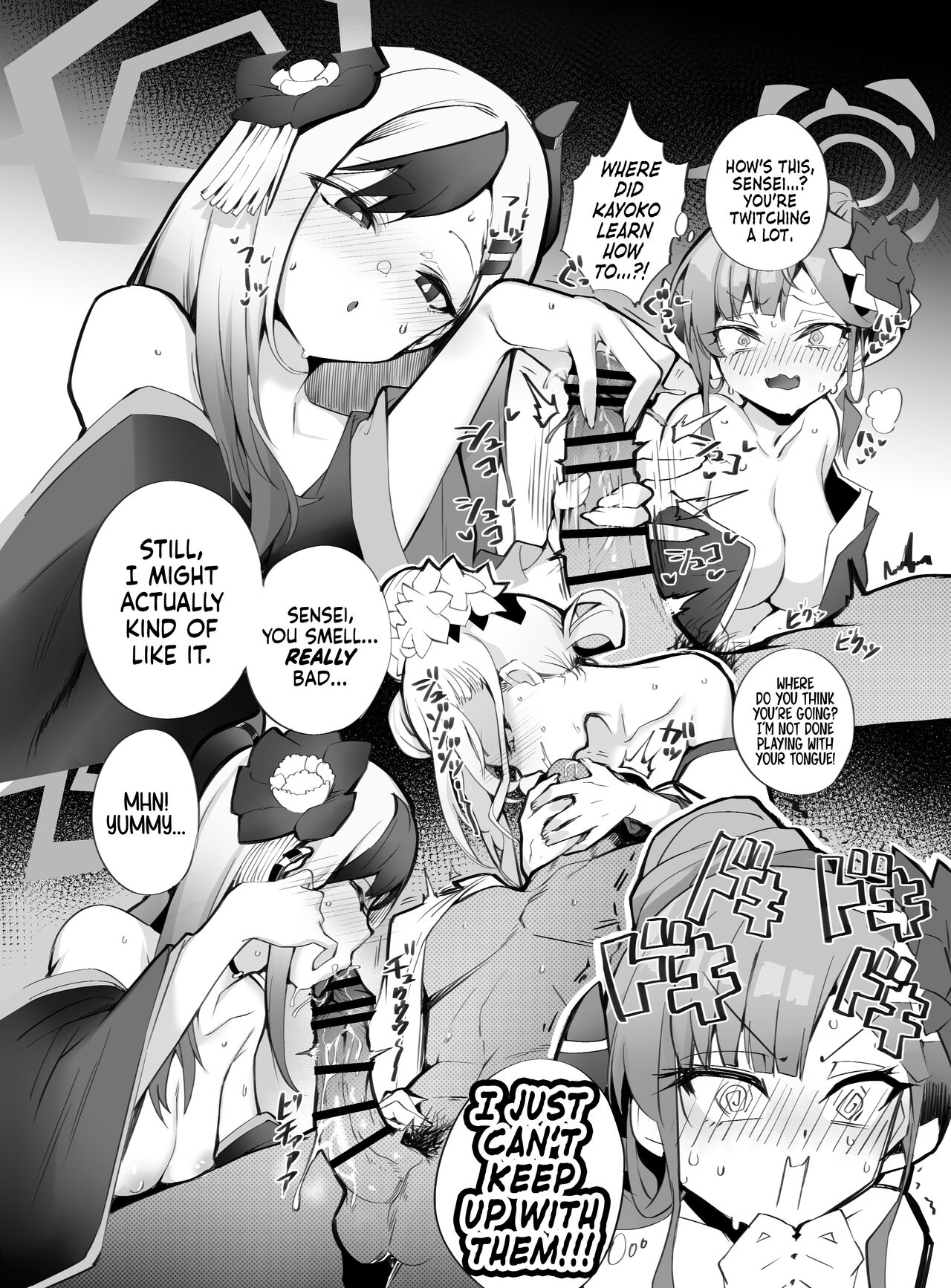 [Armadillo (Daiji)] Tamari ni Tamatta Seiyoku Uketomemasu Sensei no Koto ga Daisukidakara... Seishori Schedule Go-Youi Shimashita (Blue Archive) [English] [head empty] [Digital] 画像番号 16