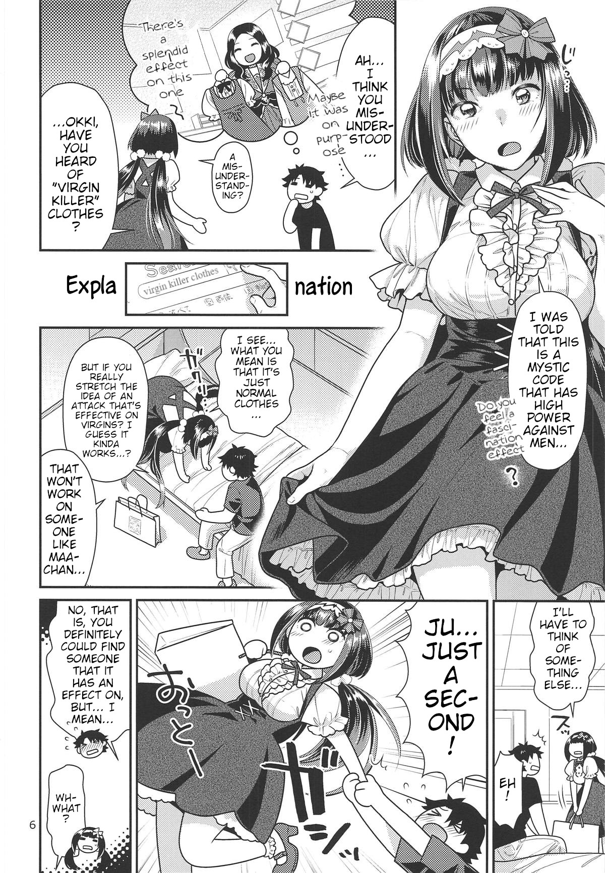 (C96) [Nekomataya (Nekomata Naomi)] Himeyaka na Hime no Omeshikae | Hime's Secret Wardrobe Change (Fate/Grand Order) [English] 5eme image