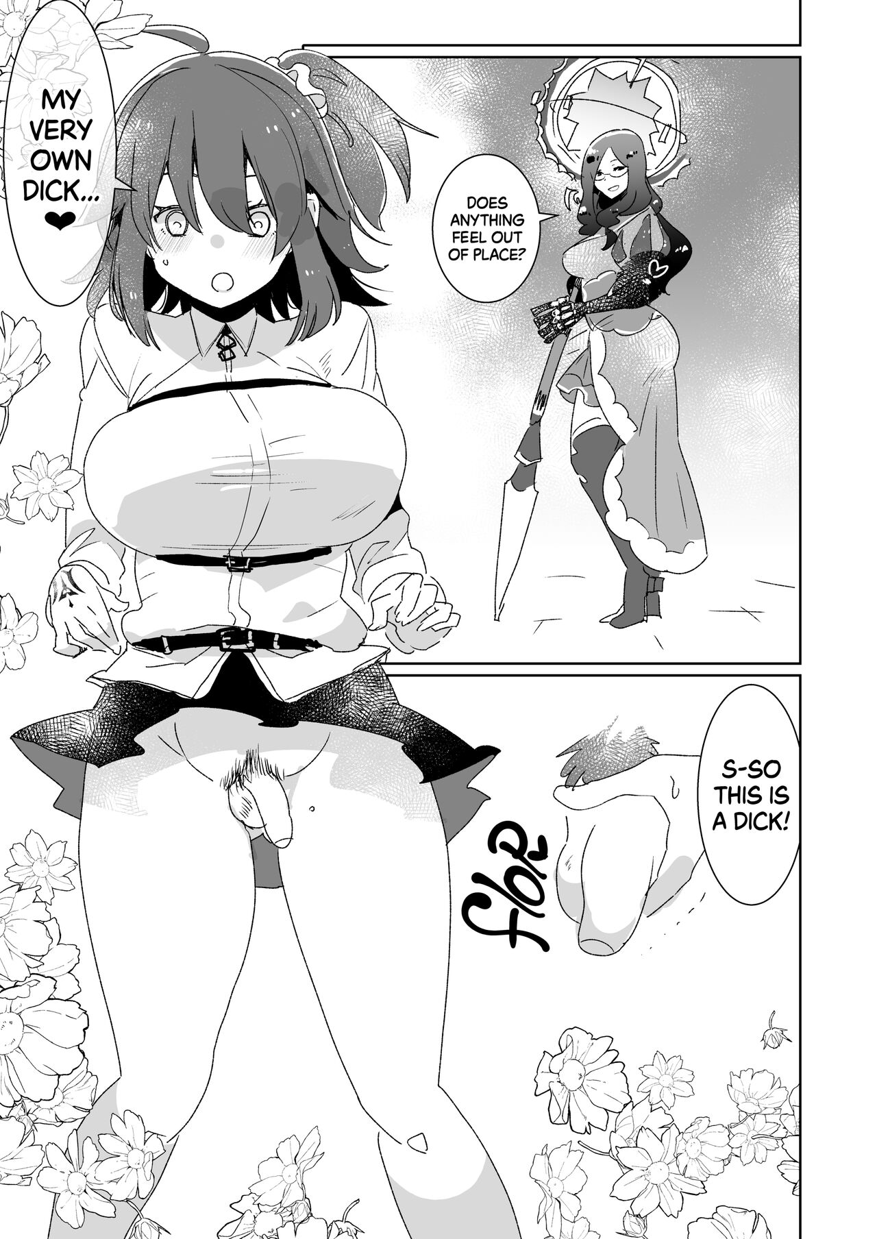 [Aimaitei Umami] Futanari Gudako X Merlin- The Virgin Futanari Master vs Her Virgin Mage Merlin [English] {2d-market.com} [Decensored] [Digital] изображение № 2