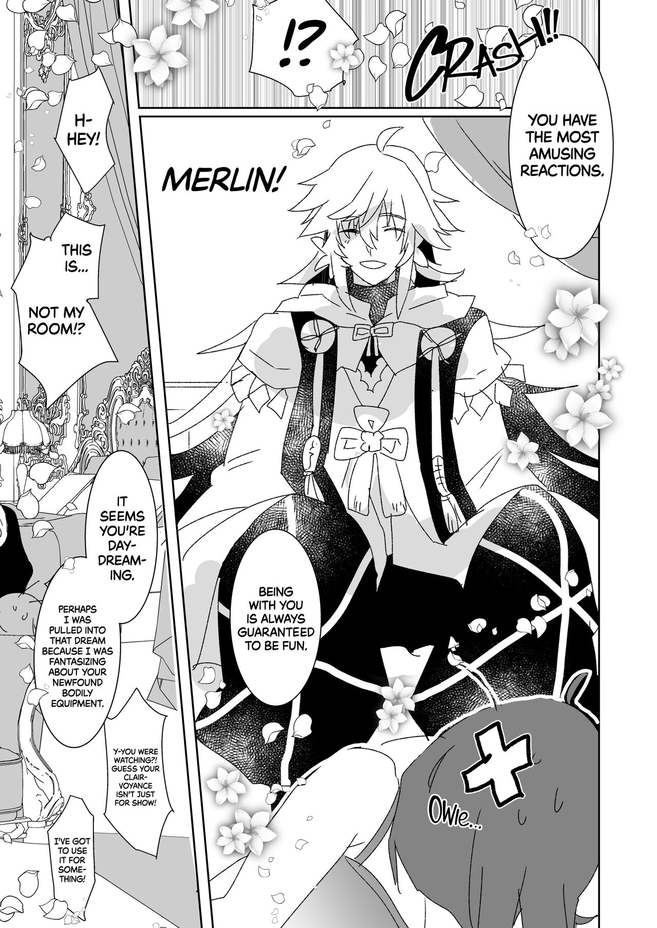 [Aimaitei Umami] Futanari Gudako X Merlin- The Virgin Futanari Master vs Her Virgin Mage Merlin [English] {2d-market.com} [Decensored] [Digital] numero di immagine  6