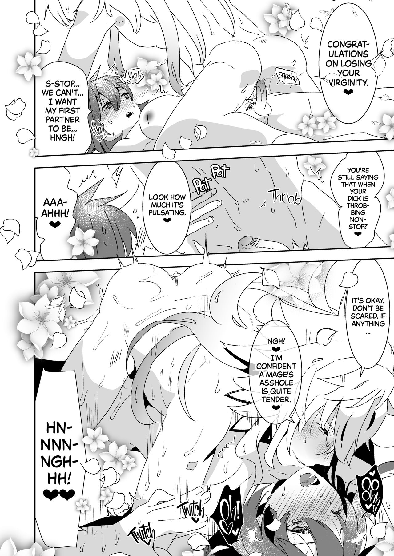 [Aimaitei Umami] Futanari Gudako X Merlin- The Virgin Futanari Master vs Her Virgin Mage Merlin [English] {2d-market.com} [Decensored] [Digital] imagen número 19