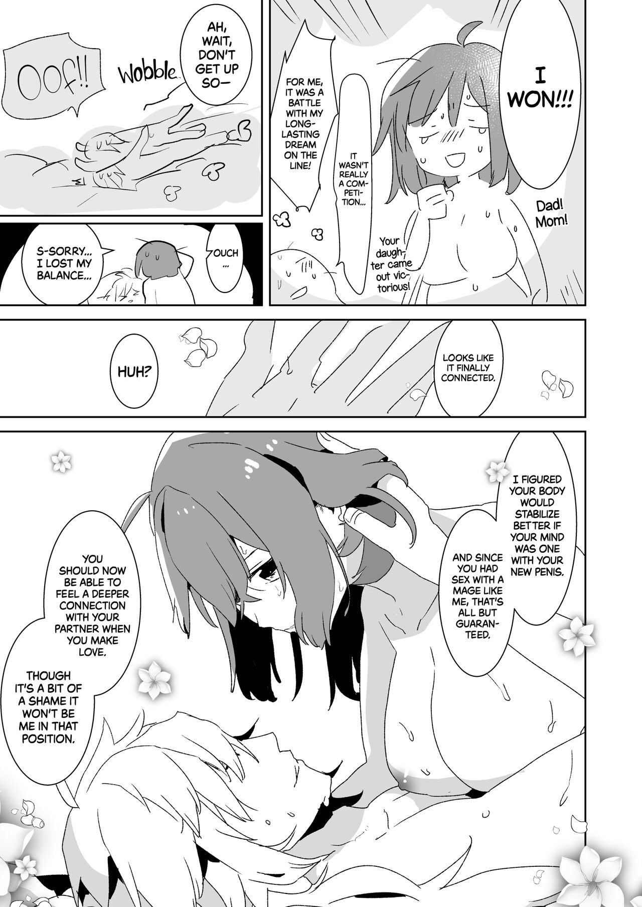 [Aimaitei Umami] Futanari Gudako X Merlin- The Virgin Futanari Master vs Her Virgin Mage Merlin [English] {2d-market.com} [Decensored] [Digital] numero di immagine  30