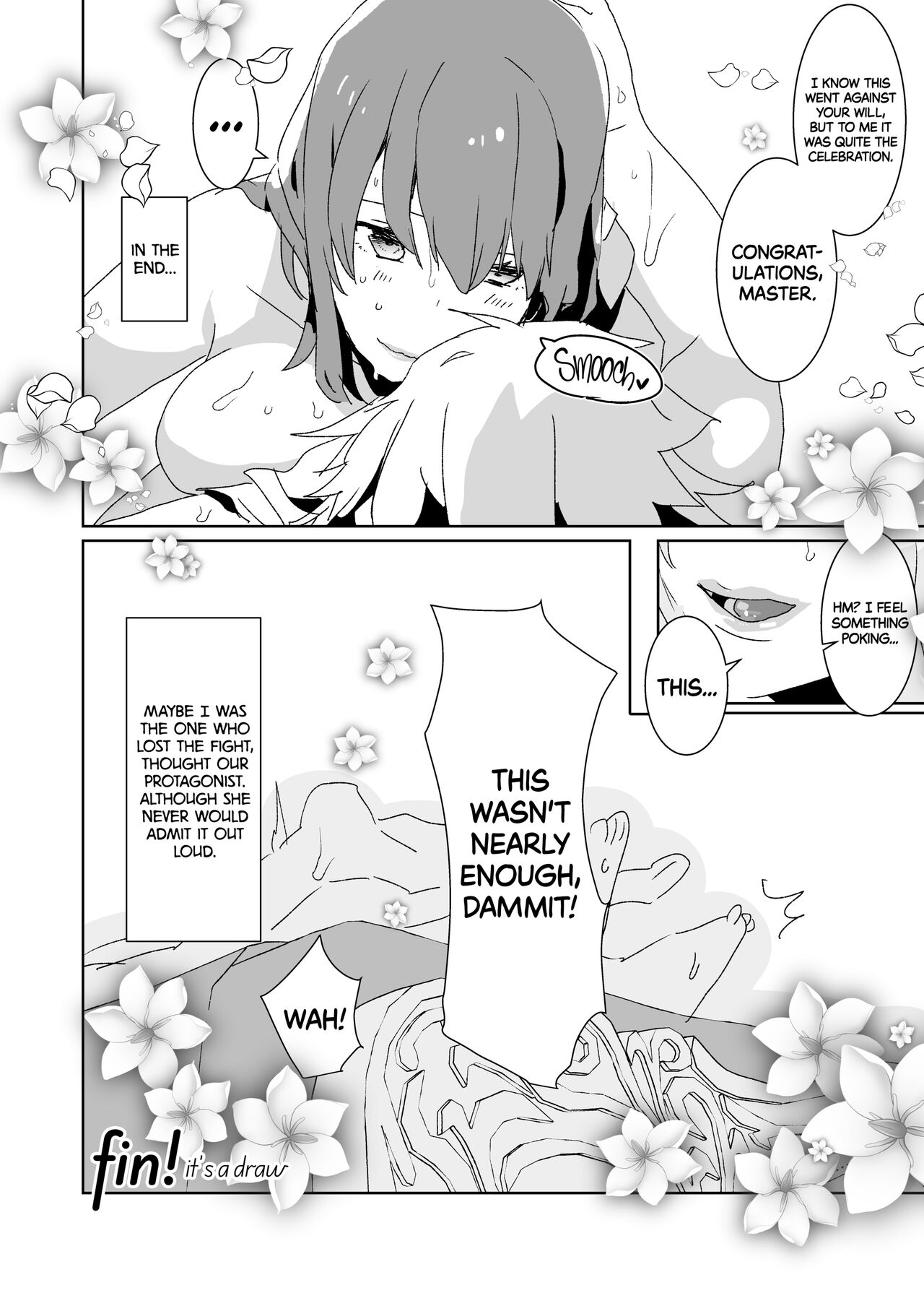 [Aimaitei Umami] Futanari Gudako X Merlin- The Virgin Futanari Master vs Her Virgin Mage Merlin [English] {2d-market.com} [Decensored] [Digital] изображение № 31