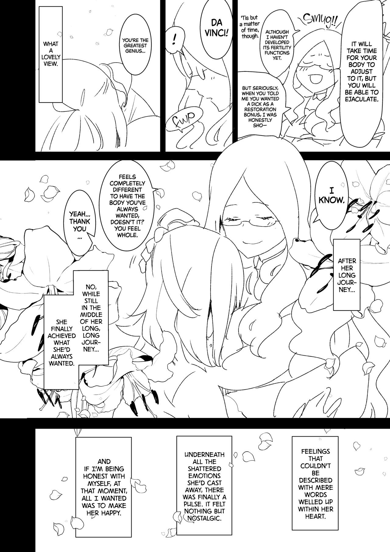 [Aimaitei Umami] Futanari Gudako X Merlin- The Virgin Futanari Master vs Her Virgin Mage Merlin [English] {2d-market.com} [Decensored] [Digital] Bildnummer 33