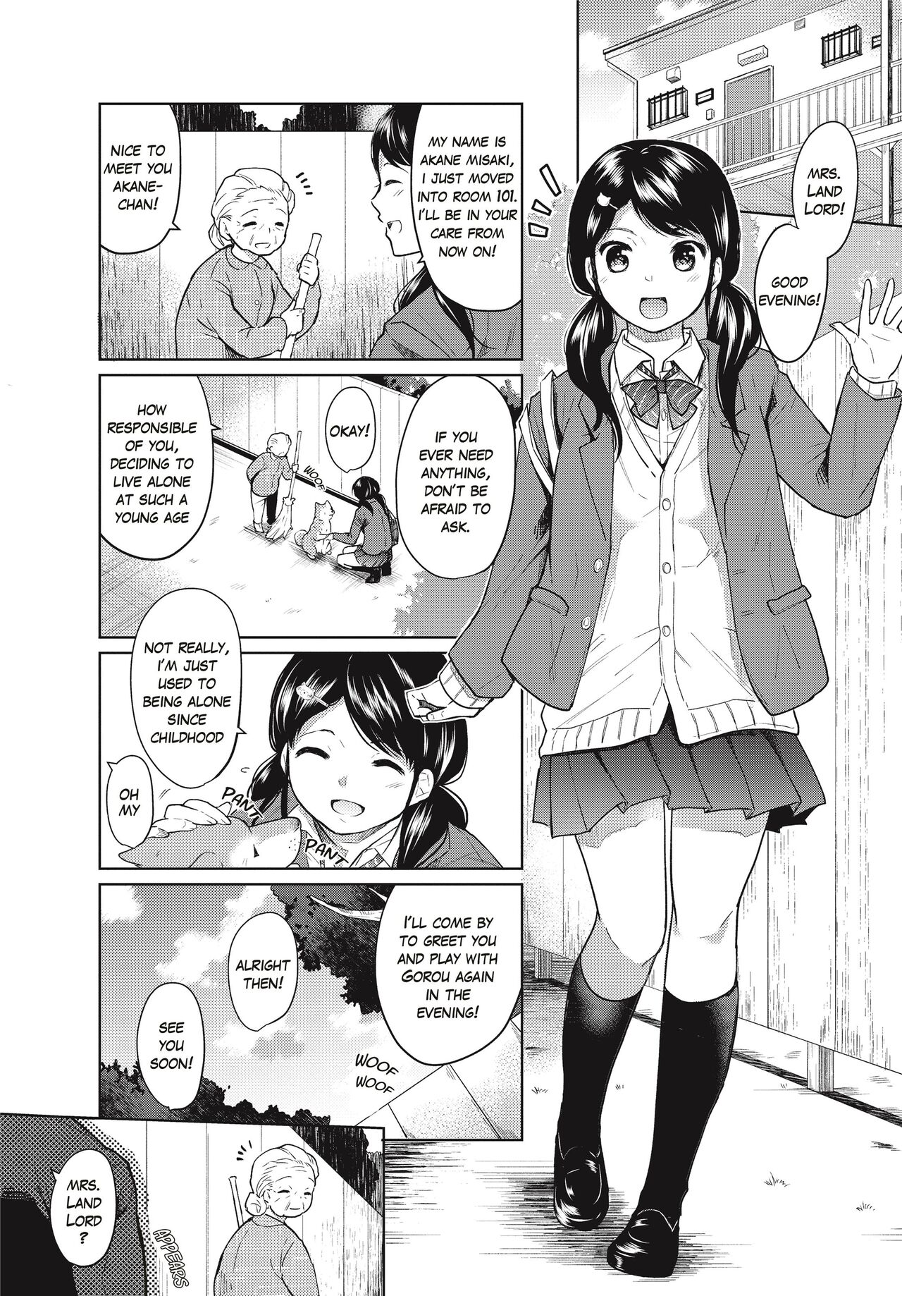 [Fumitsuki Sou] 1 Room Apartment + Highschool Girl Suddenly Living Together? Close Contact!? First Sex!!? Ch. 1 [English] [Project-H] [Decensored] [Digital] image number 3